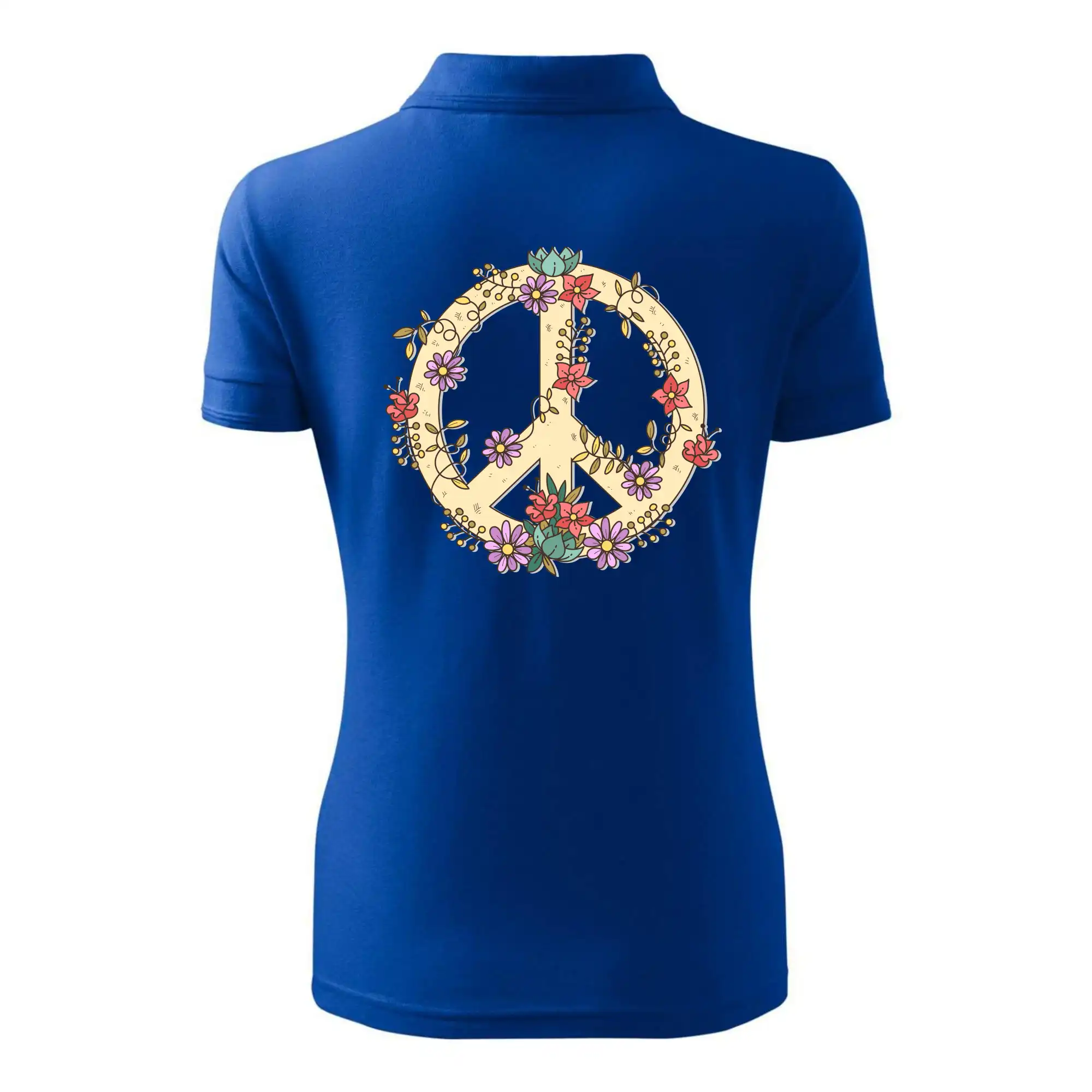 Peace symbol pískový