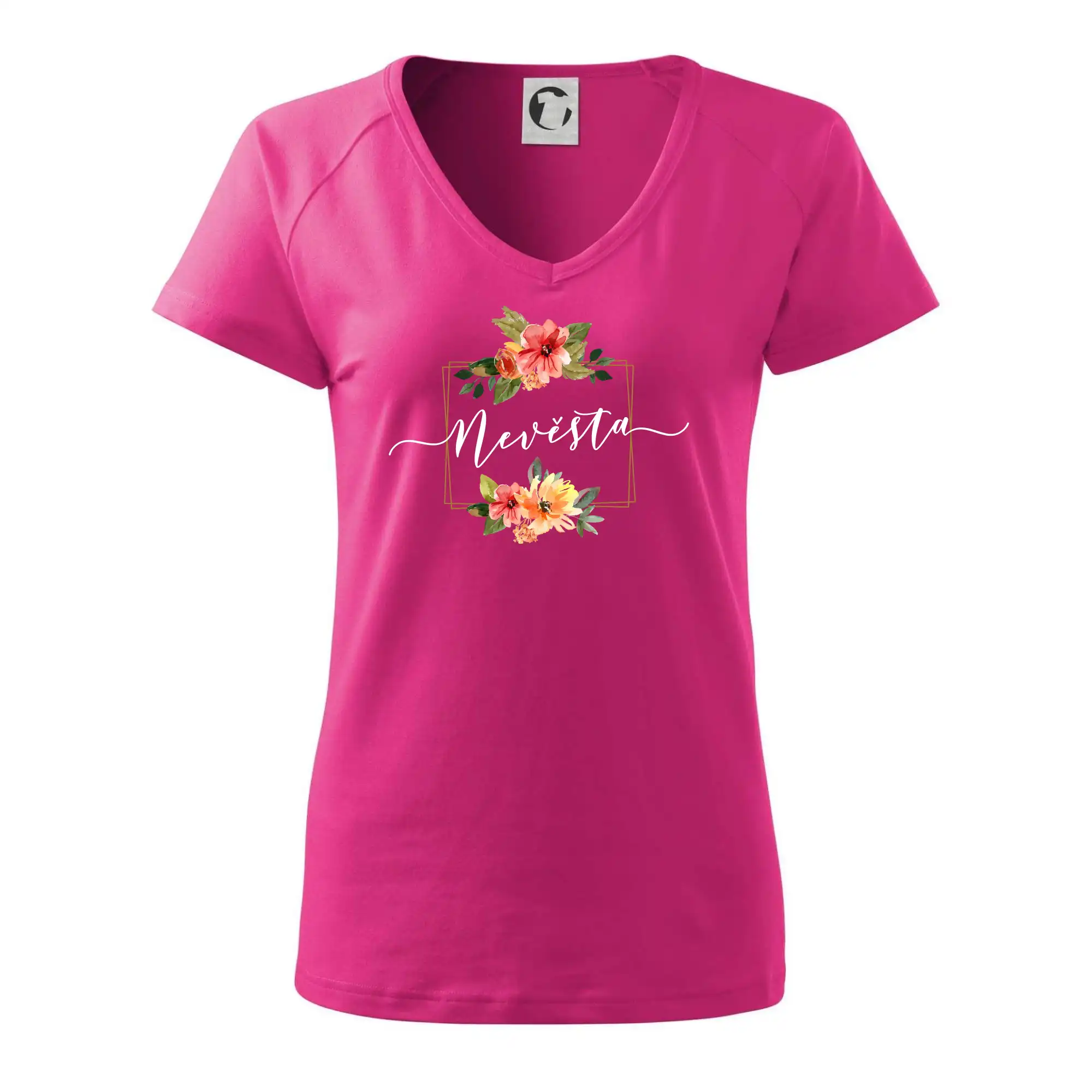 Nevěsta čtverec oranžový