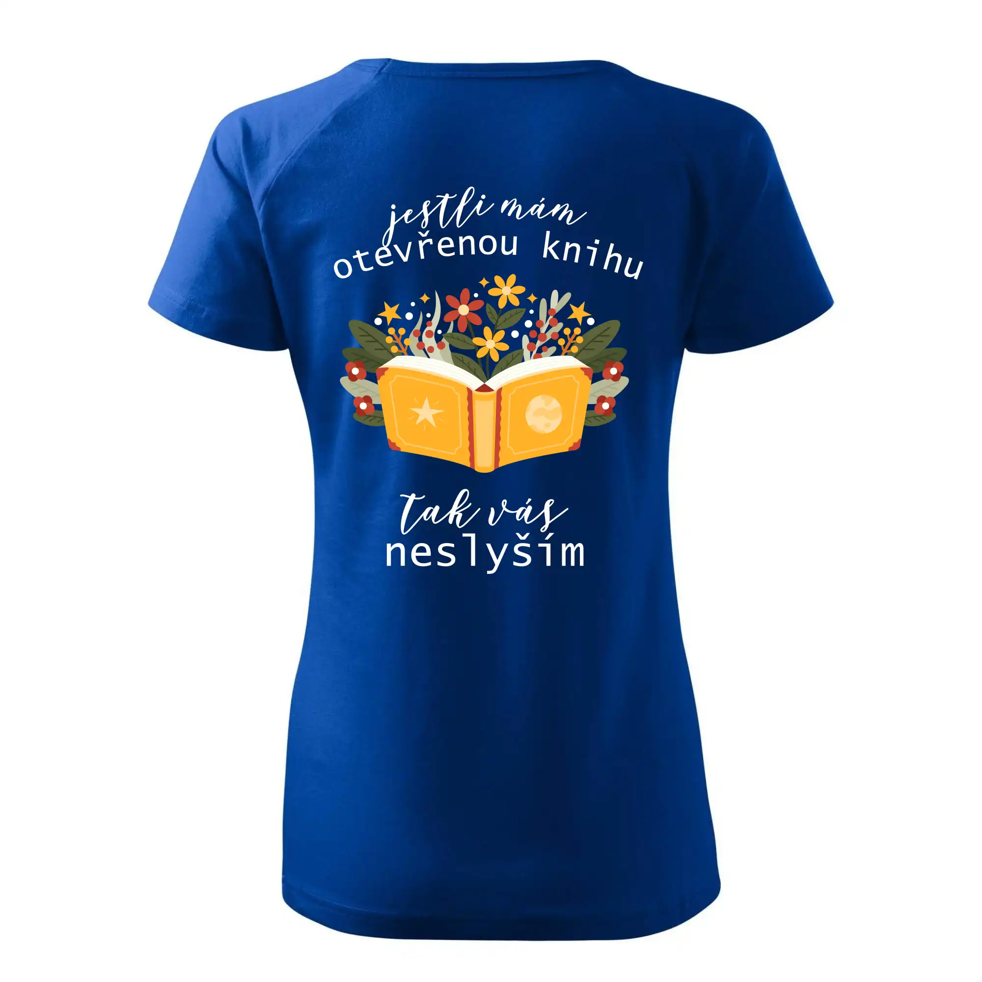 Jestli mám otevřenou knihu, tak vás neslyším