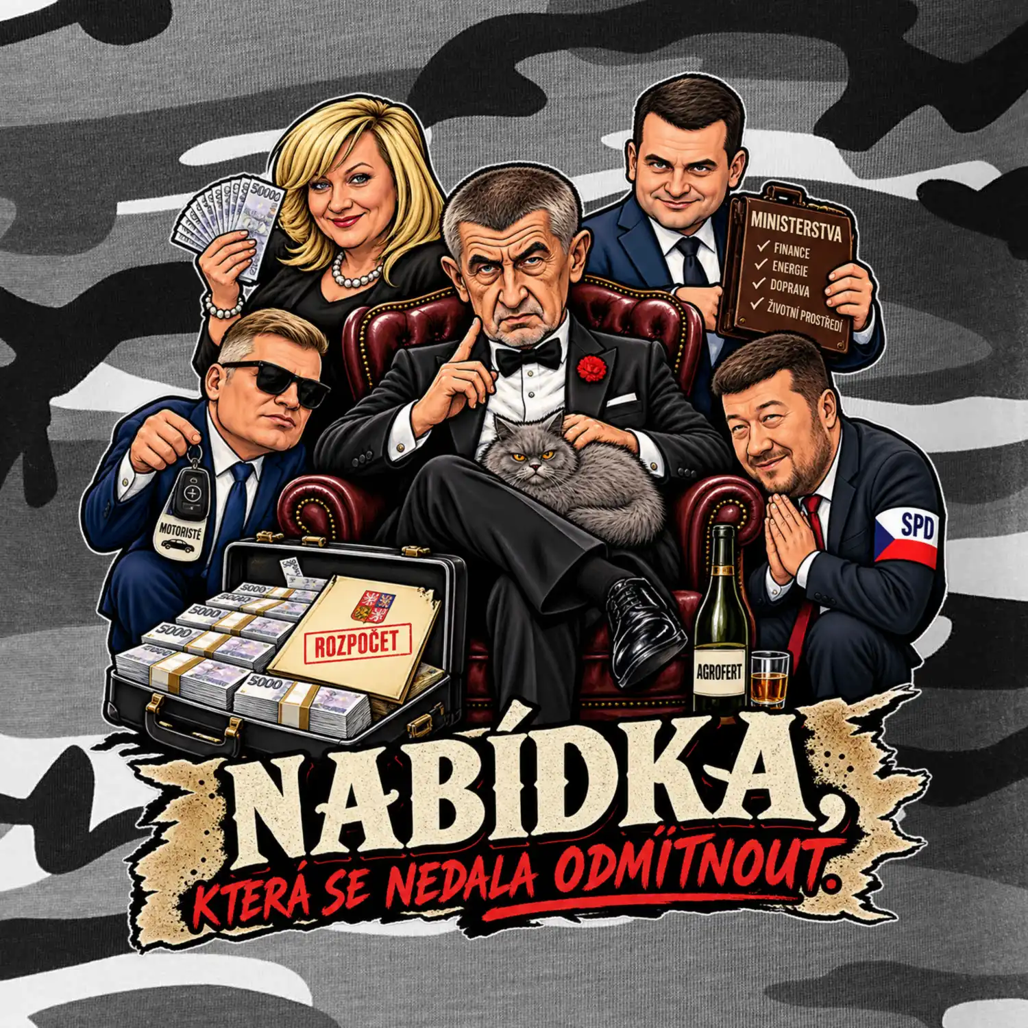 Babiš jako mafiánský kmotr