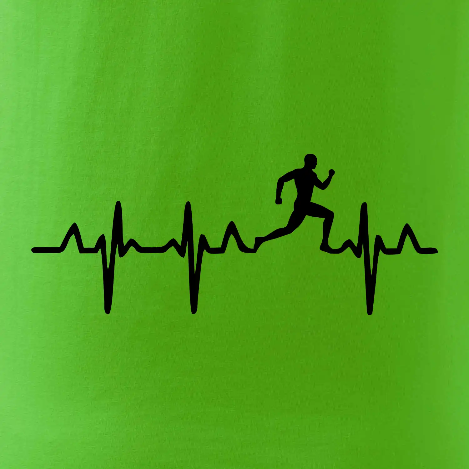 EKG běžec - muž