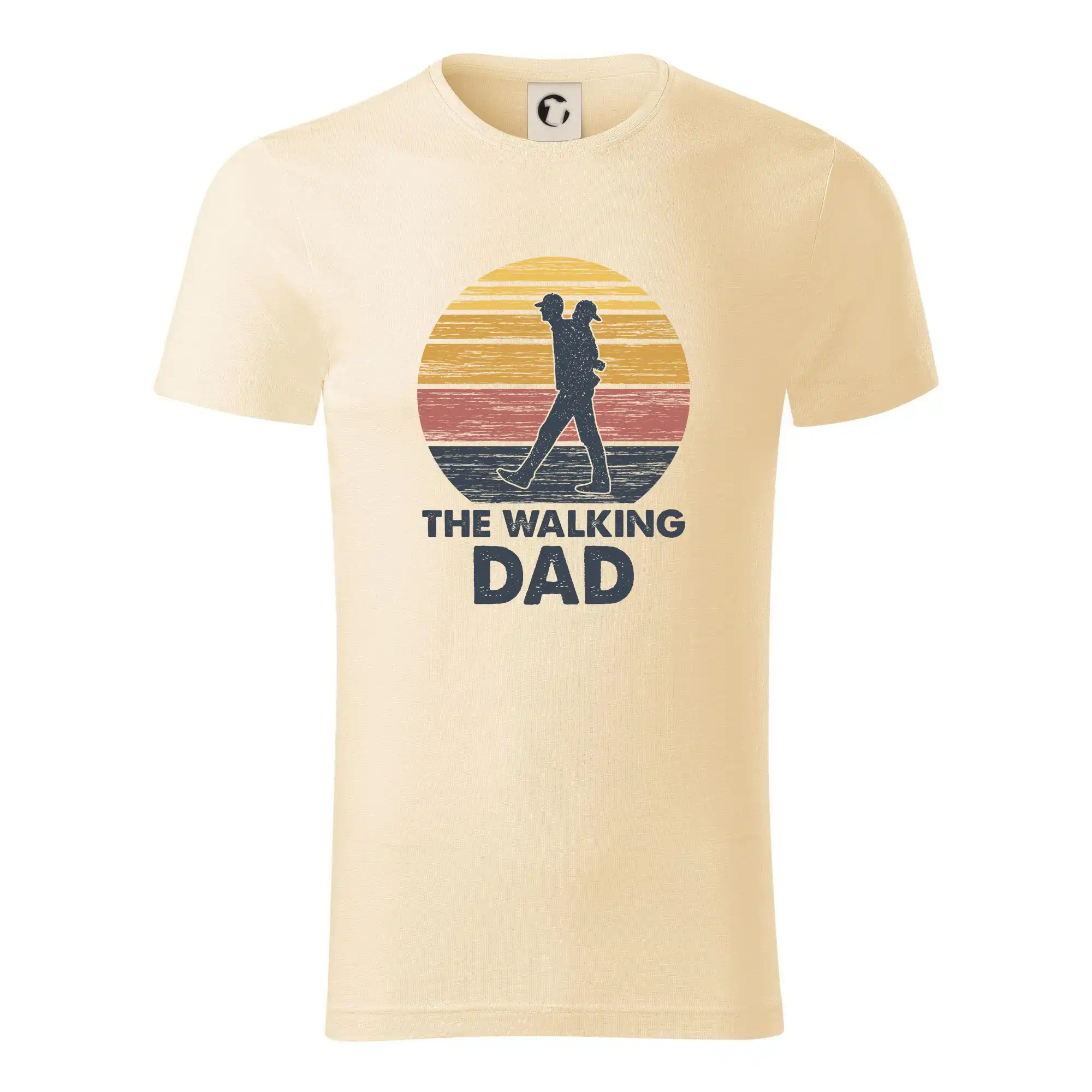 The walking dad - tata s dítětem na zádech