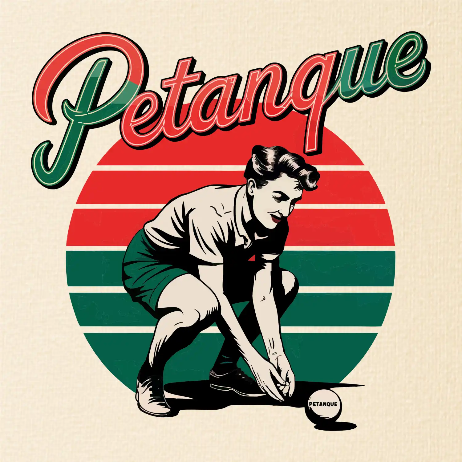 Petanque žena