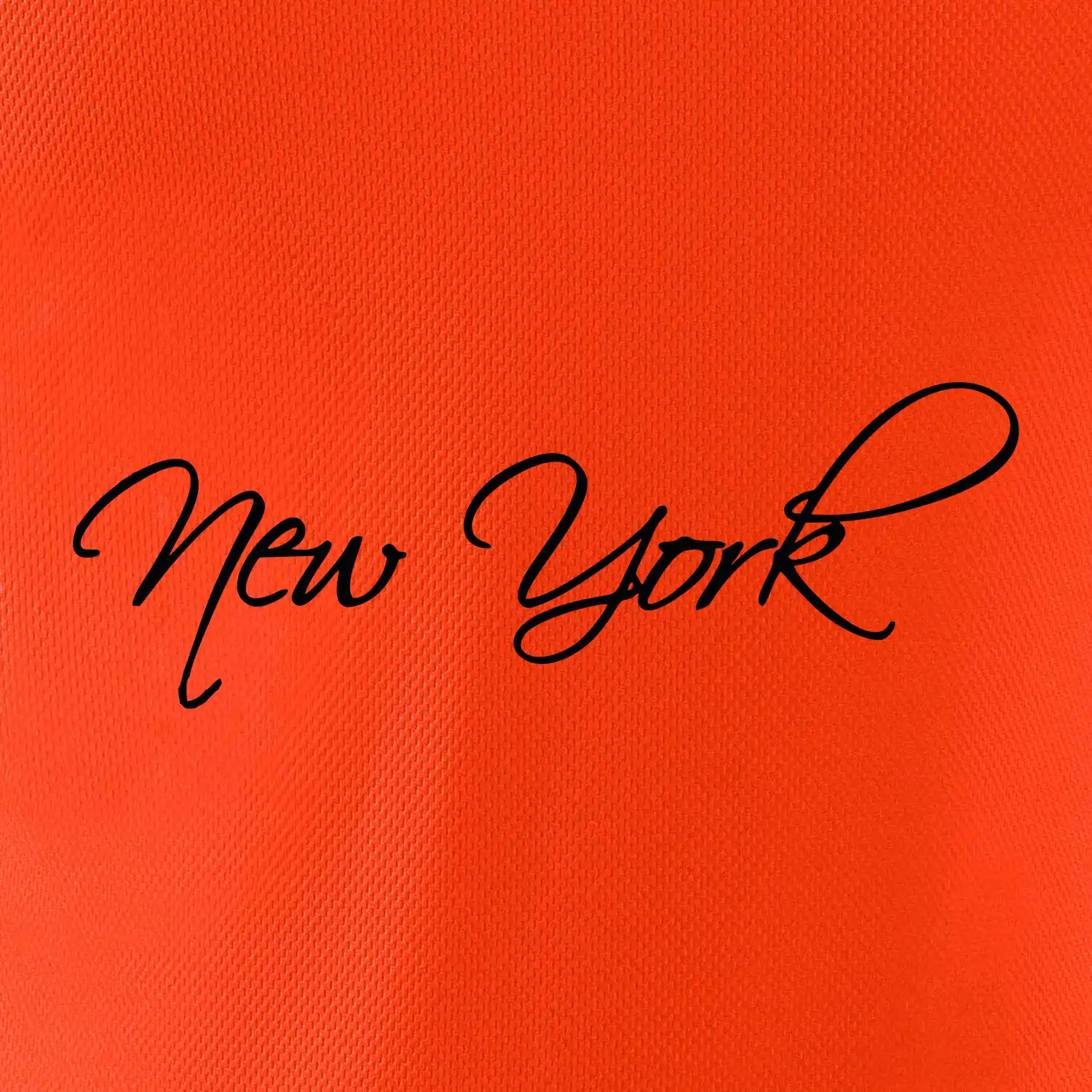 New York nápis psacím