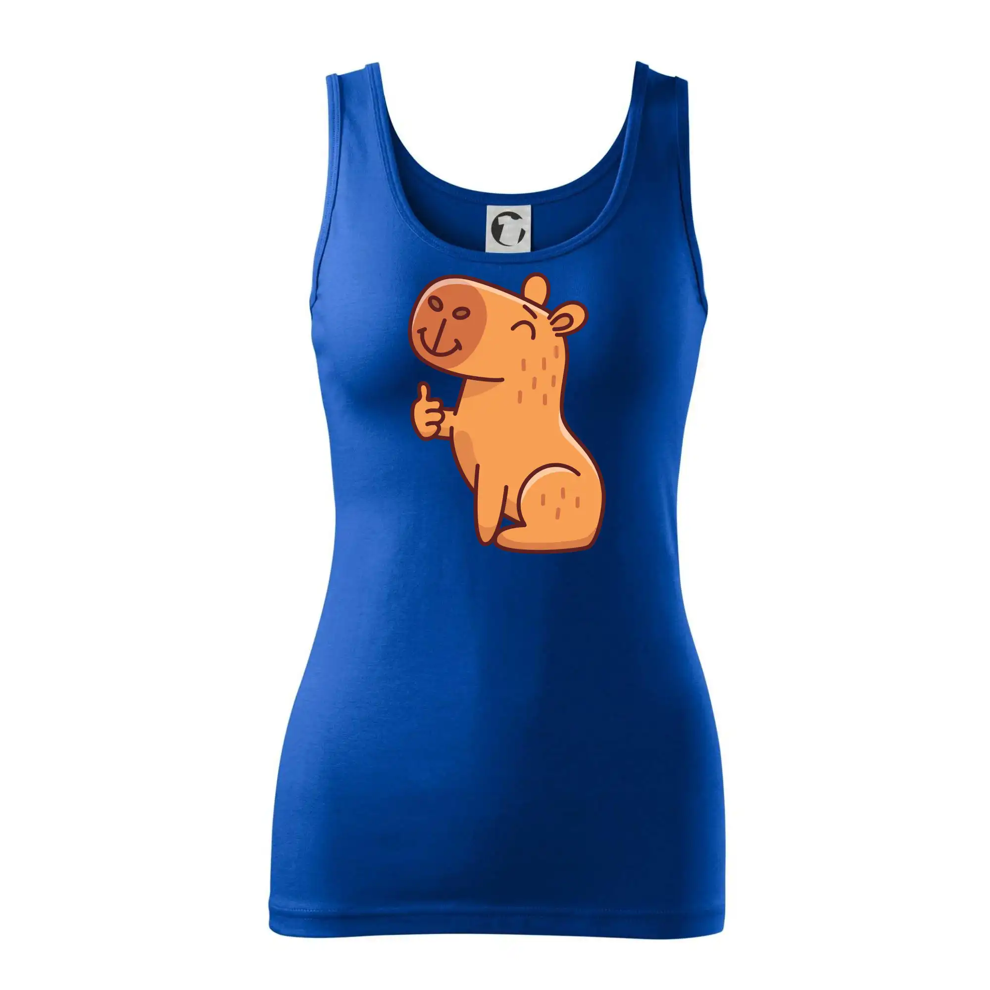 Kapybara s palcem nahoru