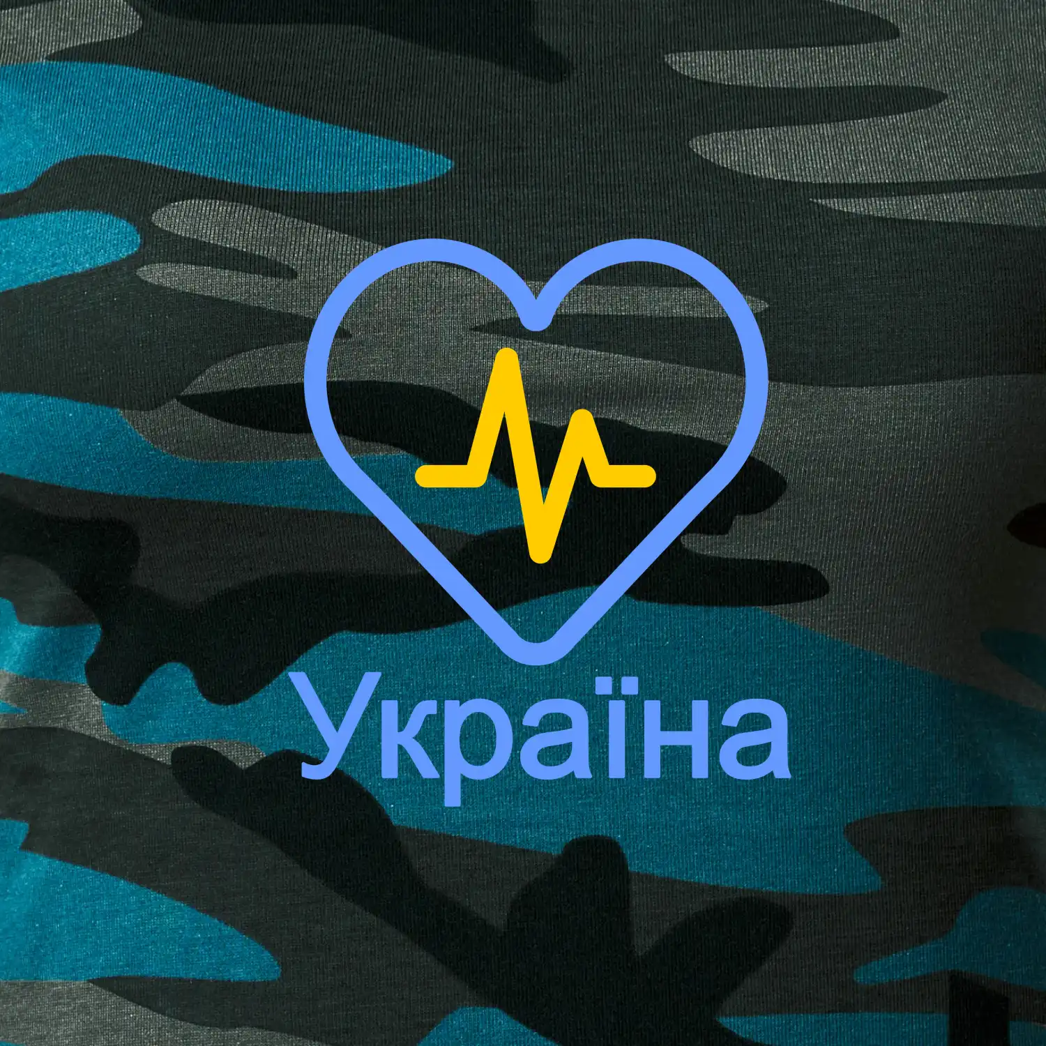 Moje srdce bije pro Ukrajinu - velké