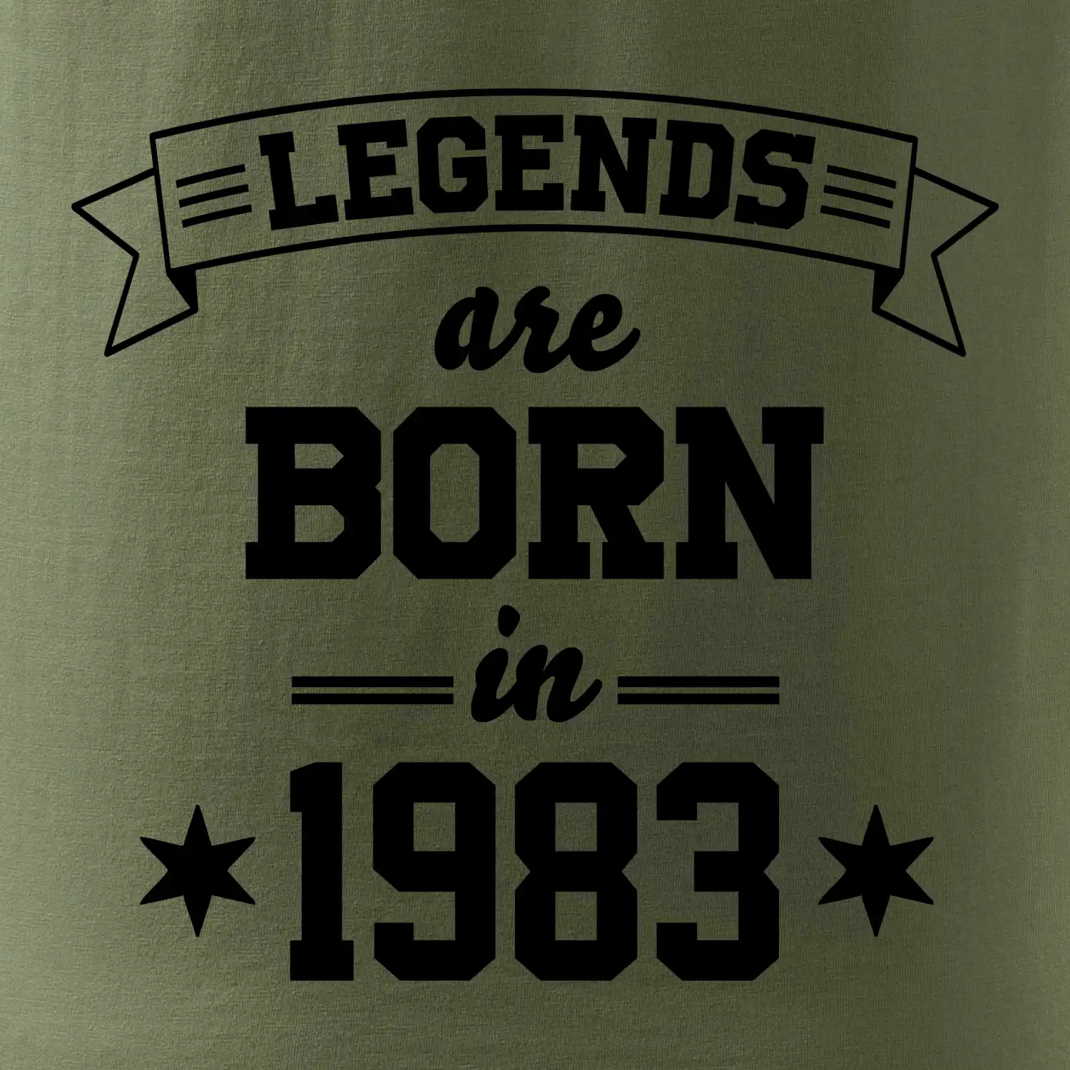 Legends are born in 1983