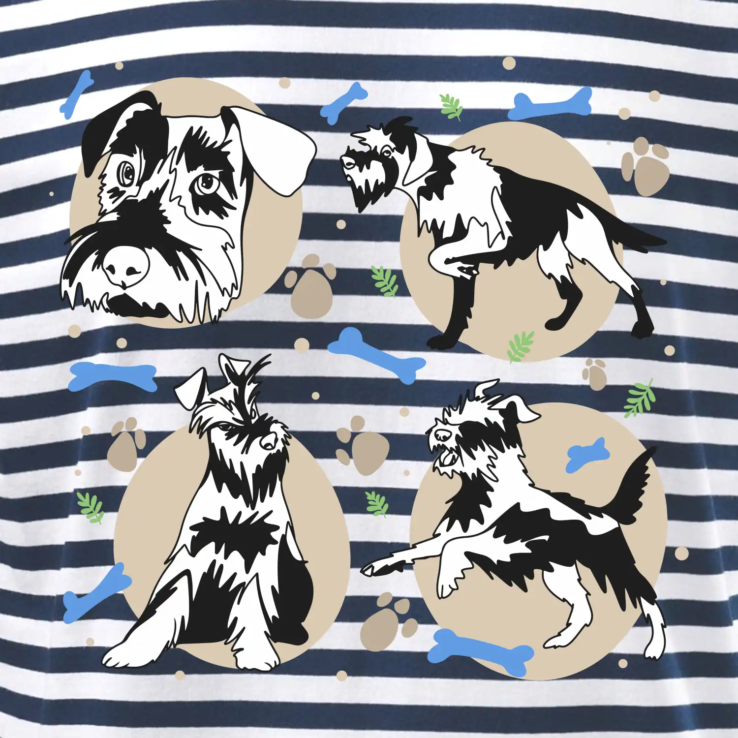 Knírač - 4 obrázky