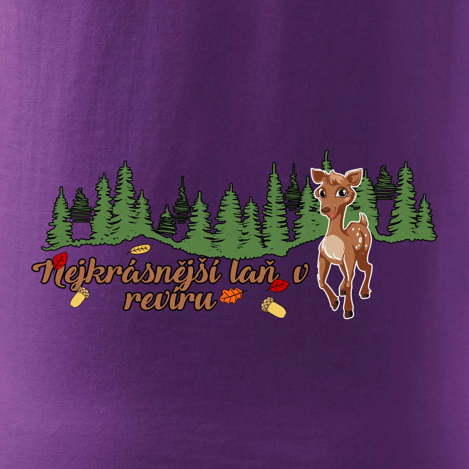 Nejkrásnější laň v revíru