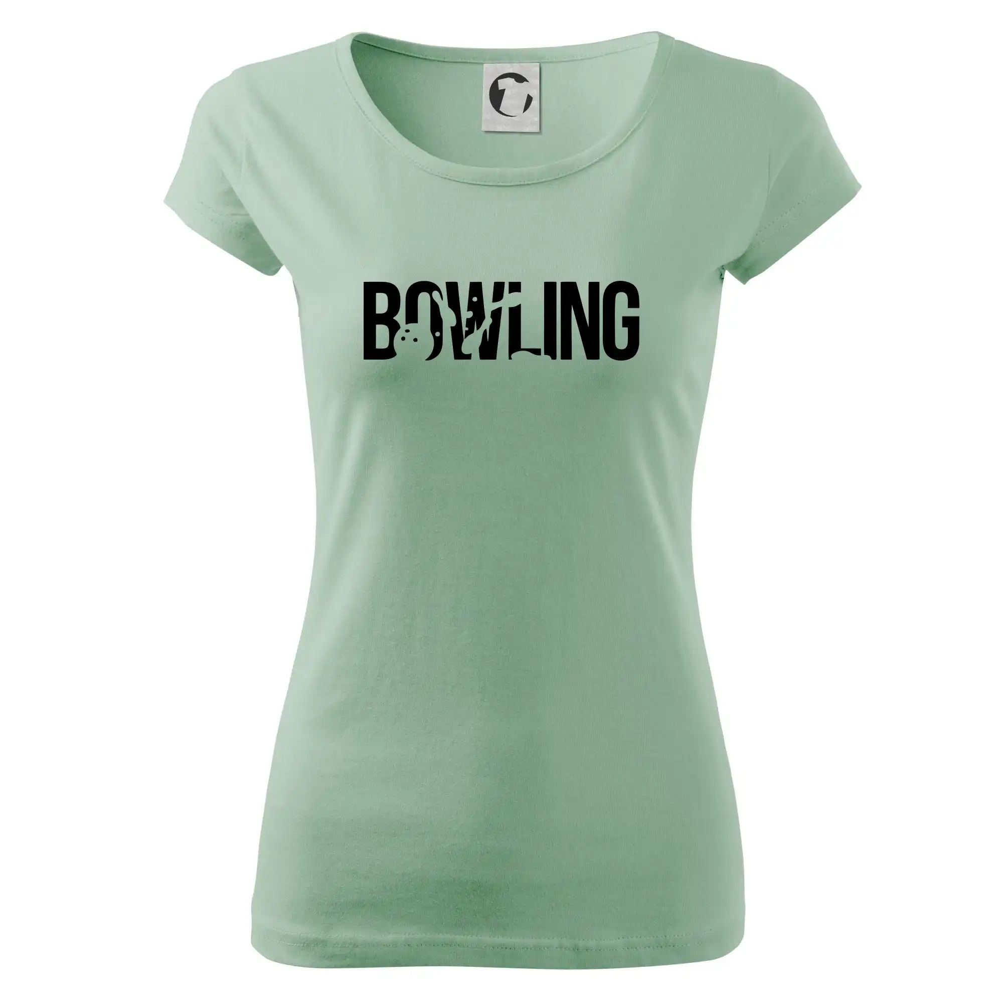 Bowling nápis kuželky