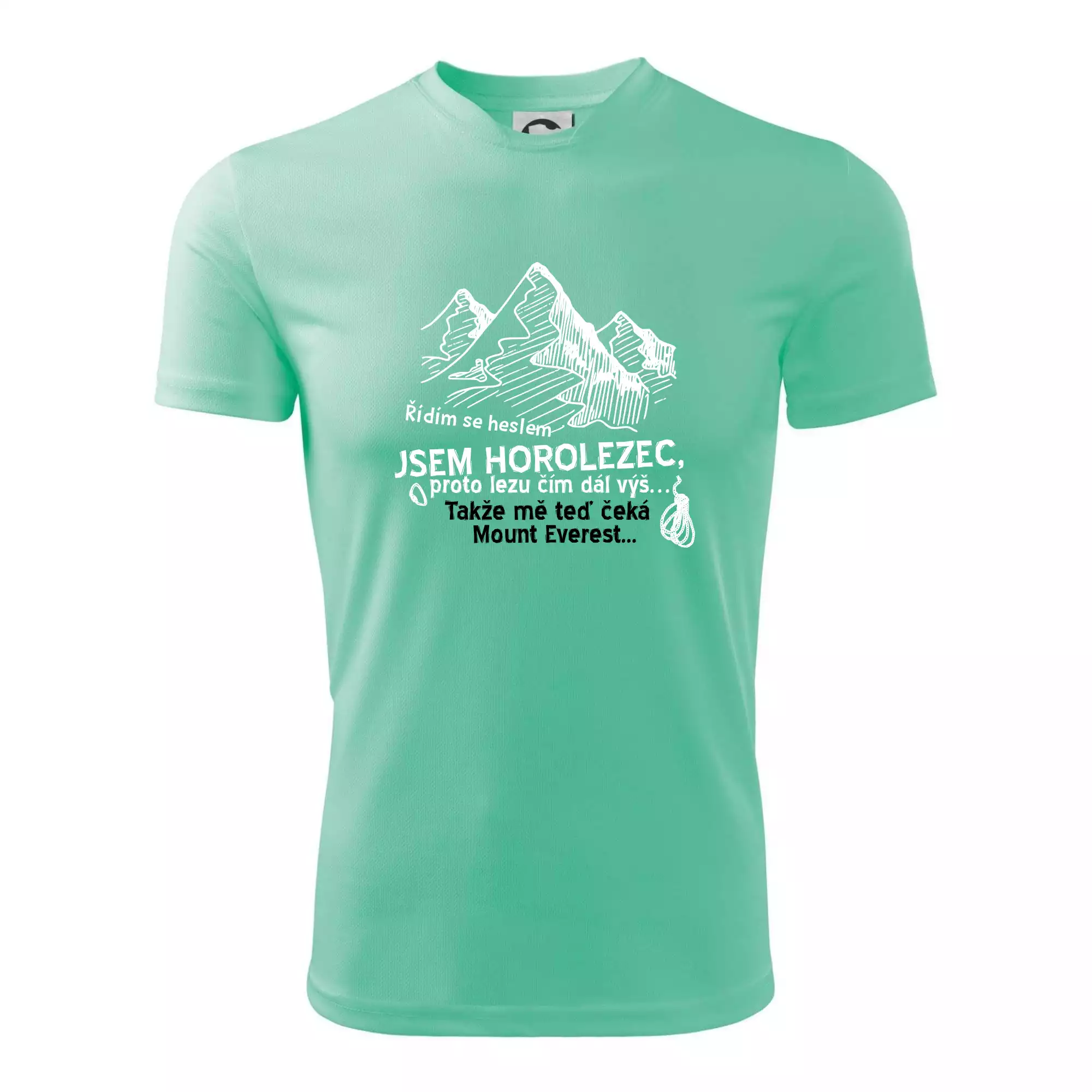 Jsem horolezec, proto lezu čím dál výš