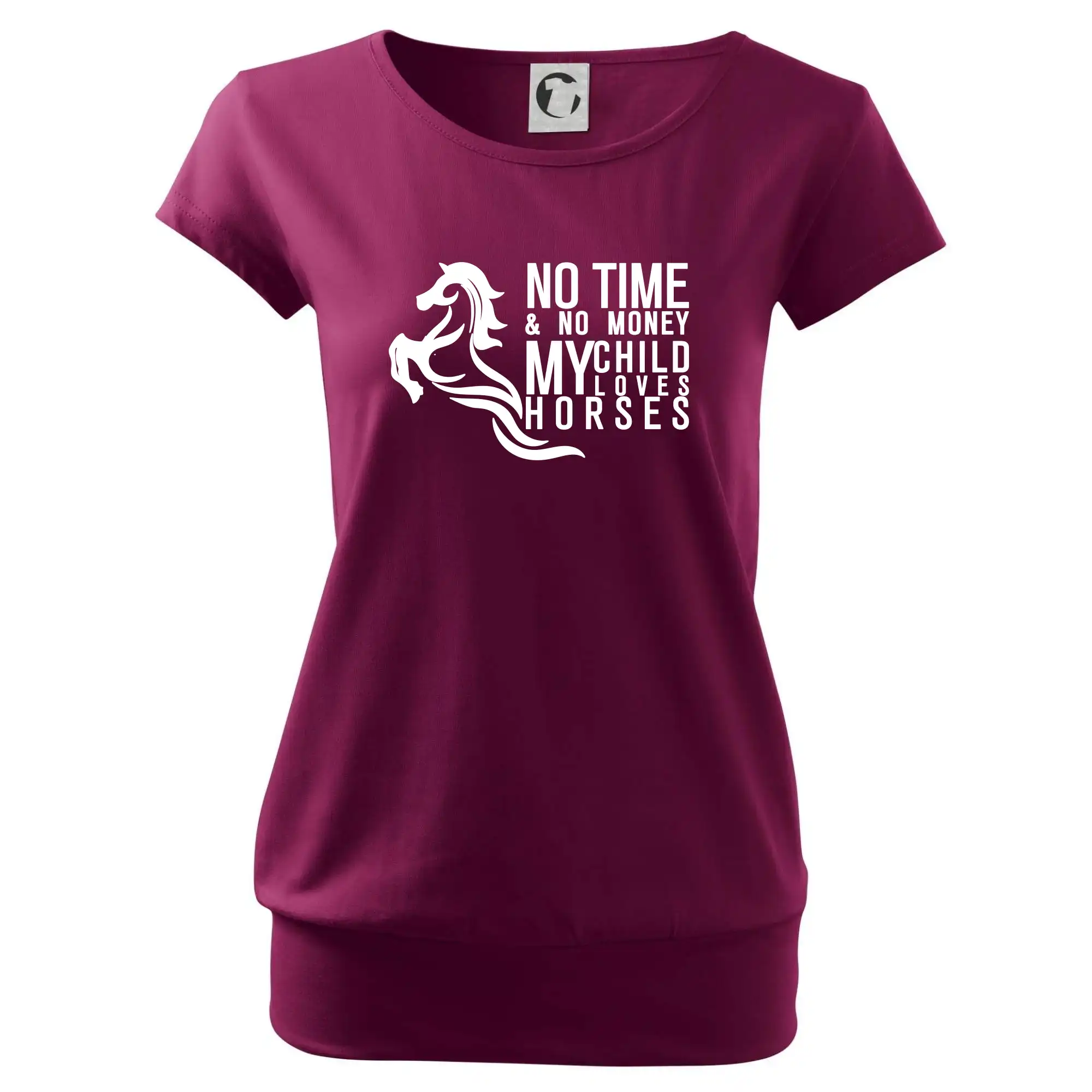 No time no money my child loves horses