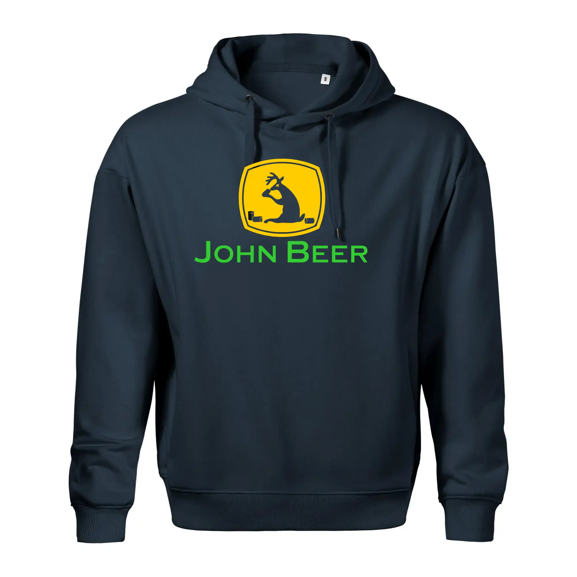 John Beer jelen s pivem