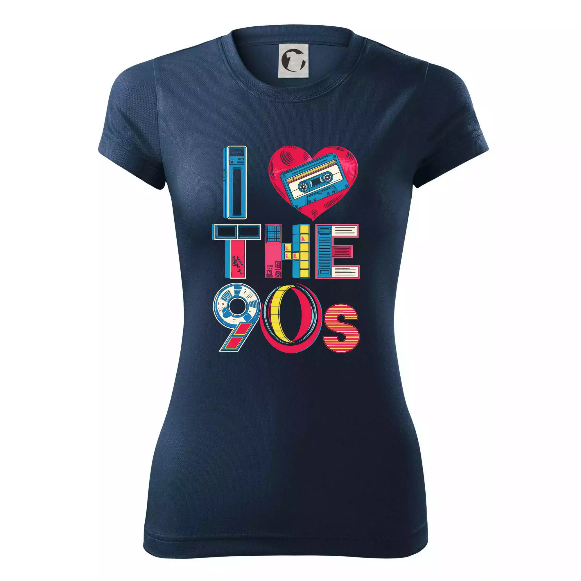 I love 90s - srdce a kazeta