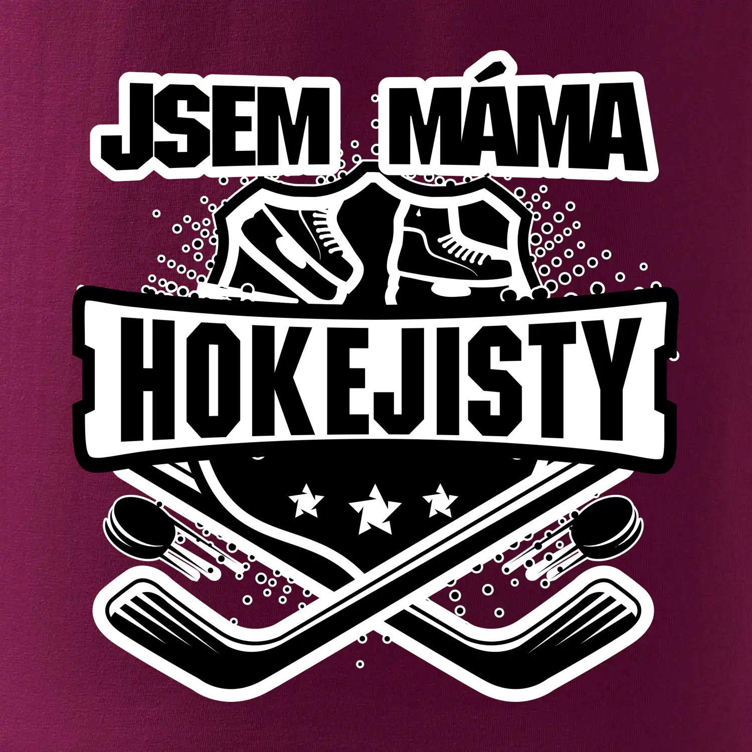Hokejový erb - Máma hokejisty