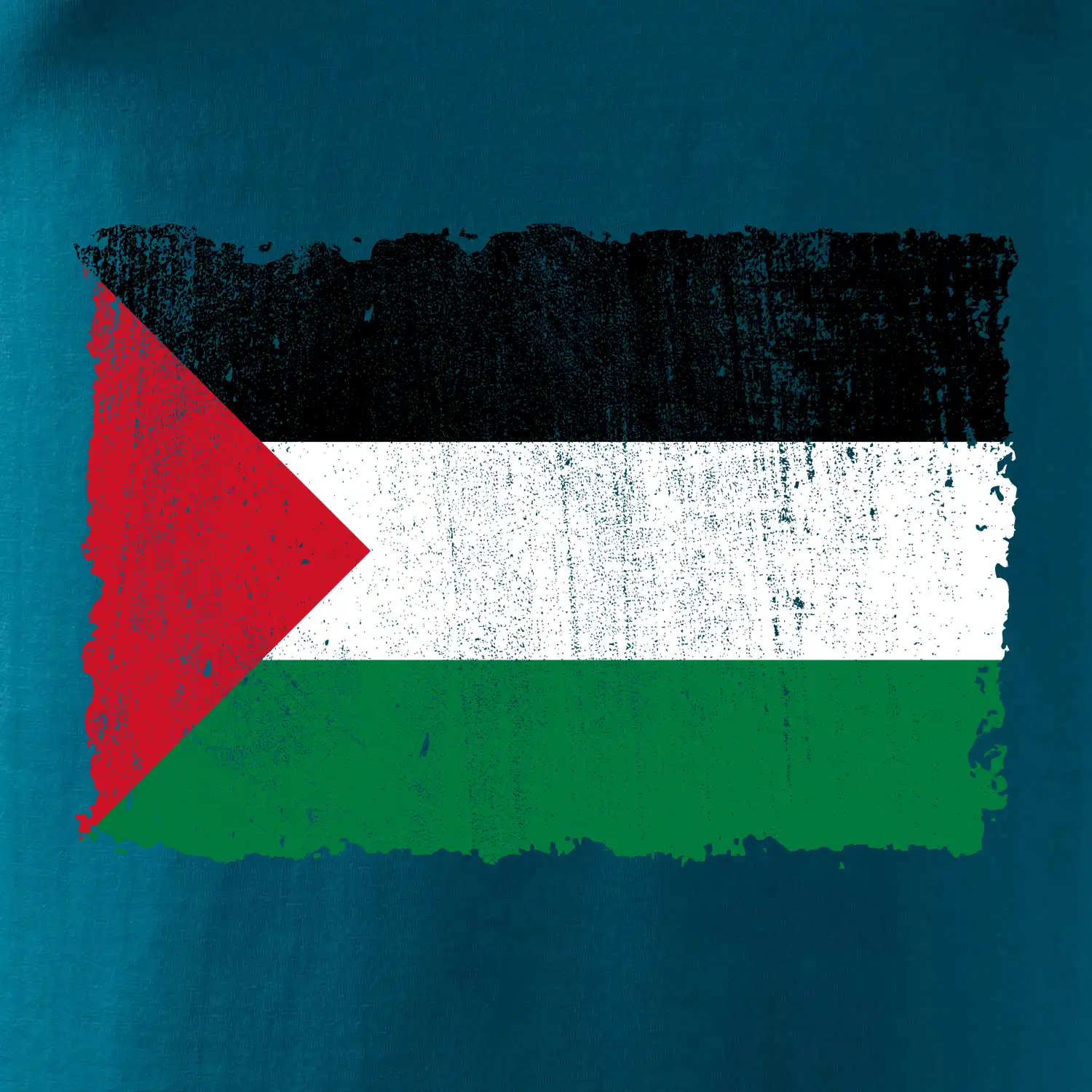 Palestina vlajka - odřená