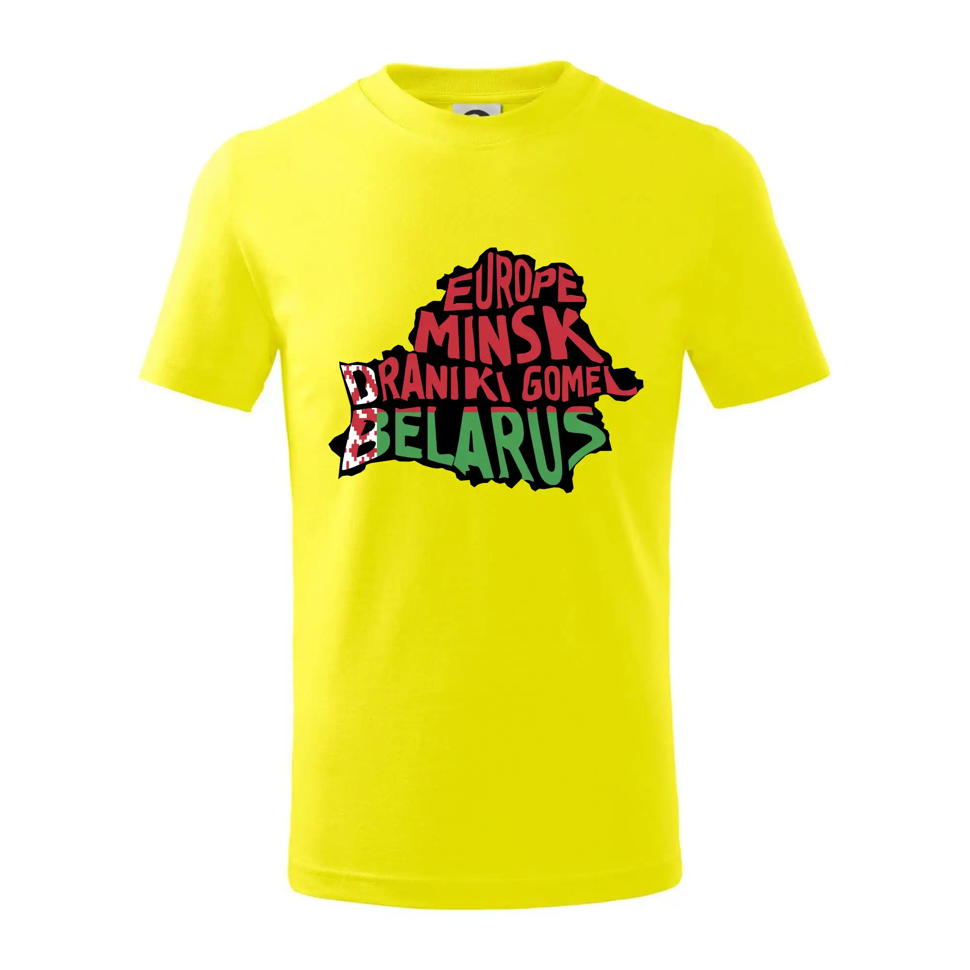 Mapy - názvy měst - Bělorusko