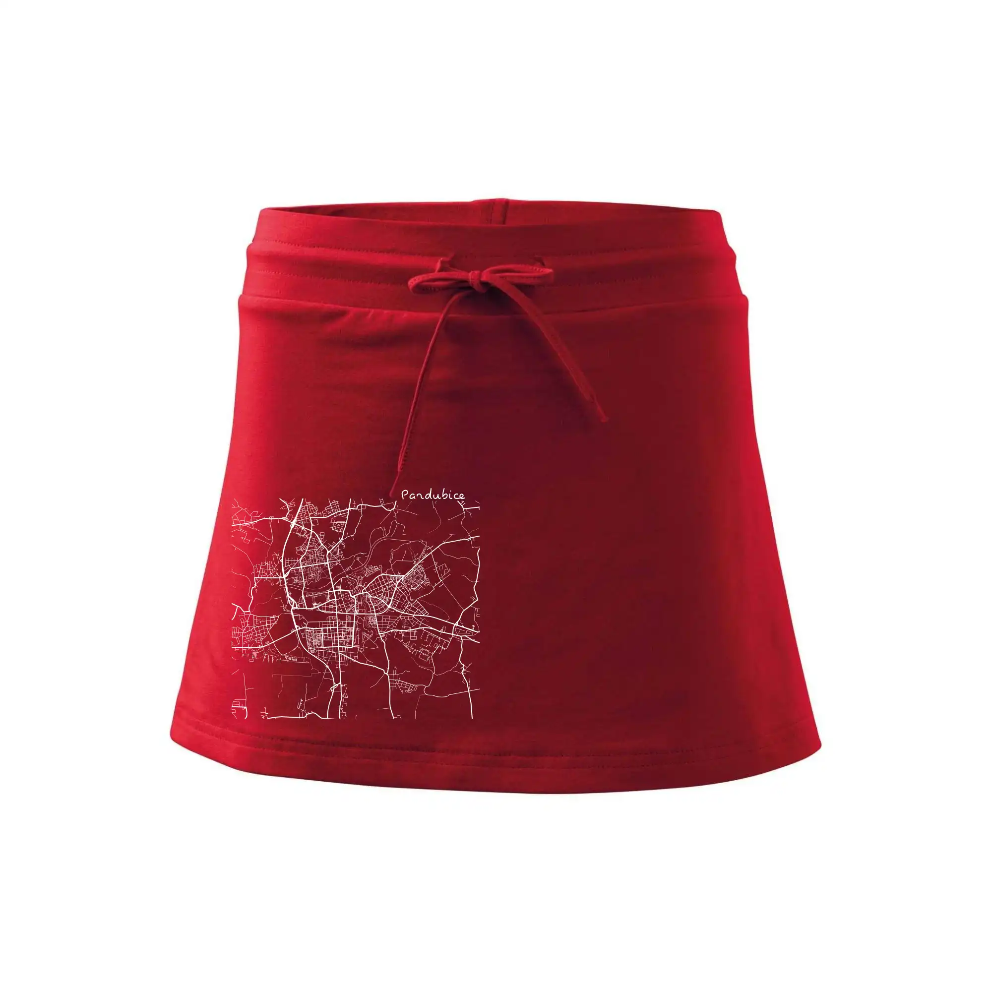 Mapy měst černobílé Pardubice