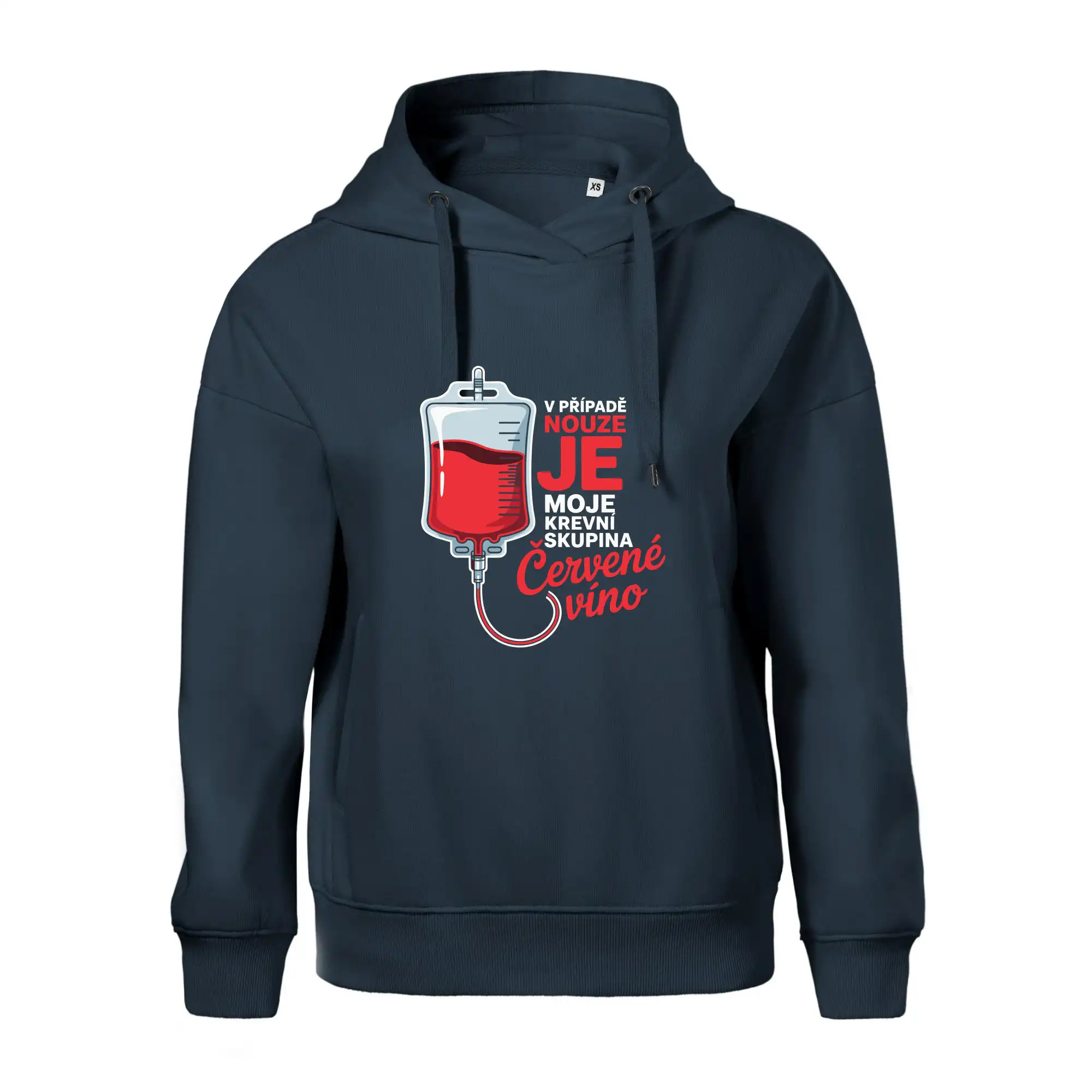 V případě nouze je moje krevní skupina červené víno