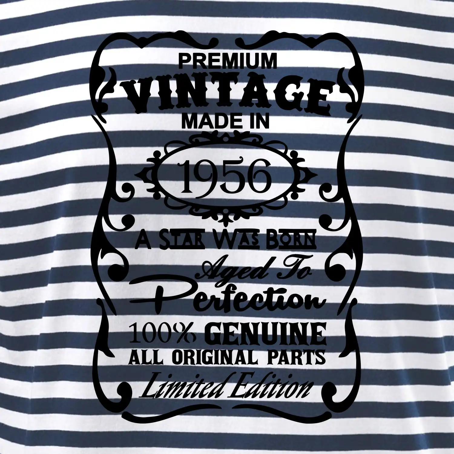 Vintage Etiketa - 1956