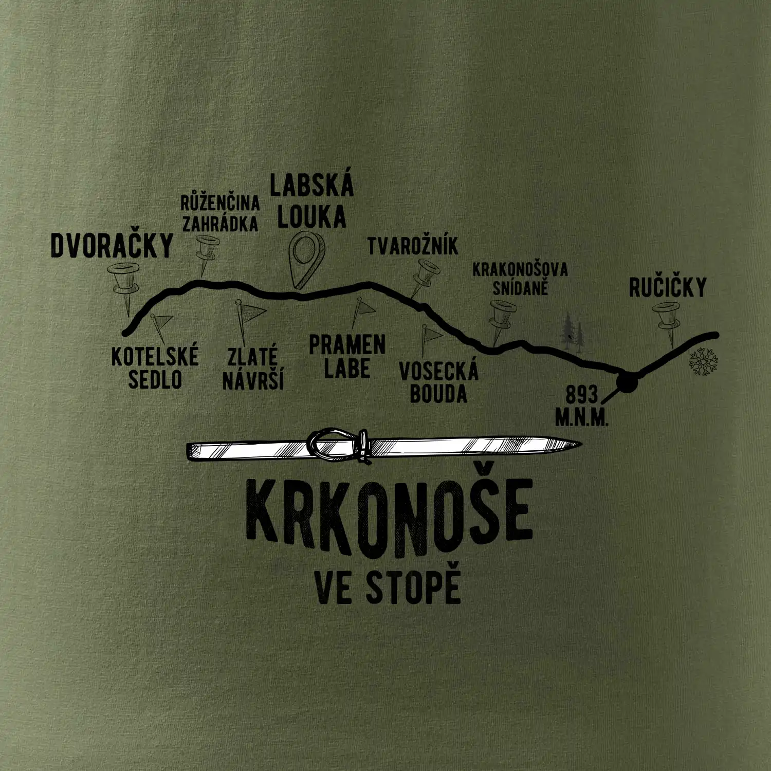 Krkonoše ve stopě