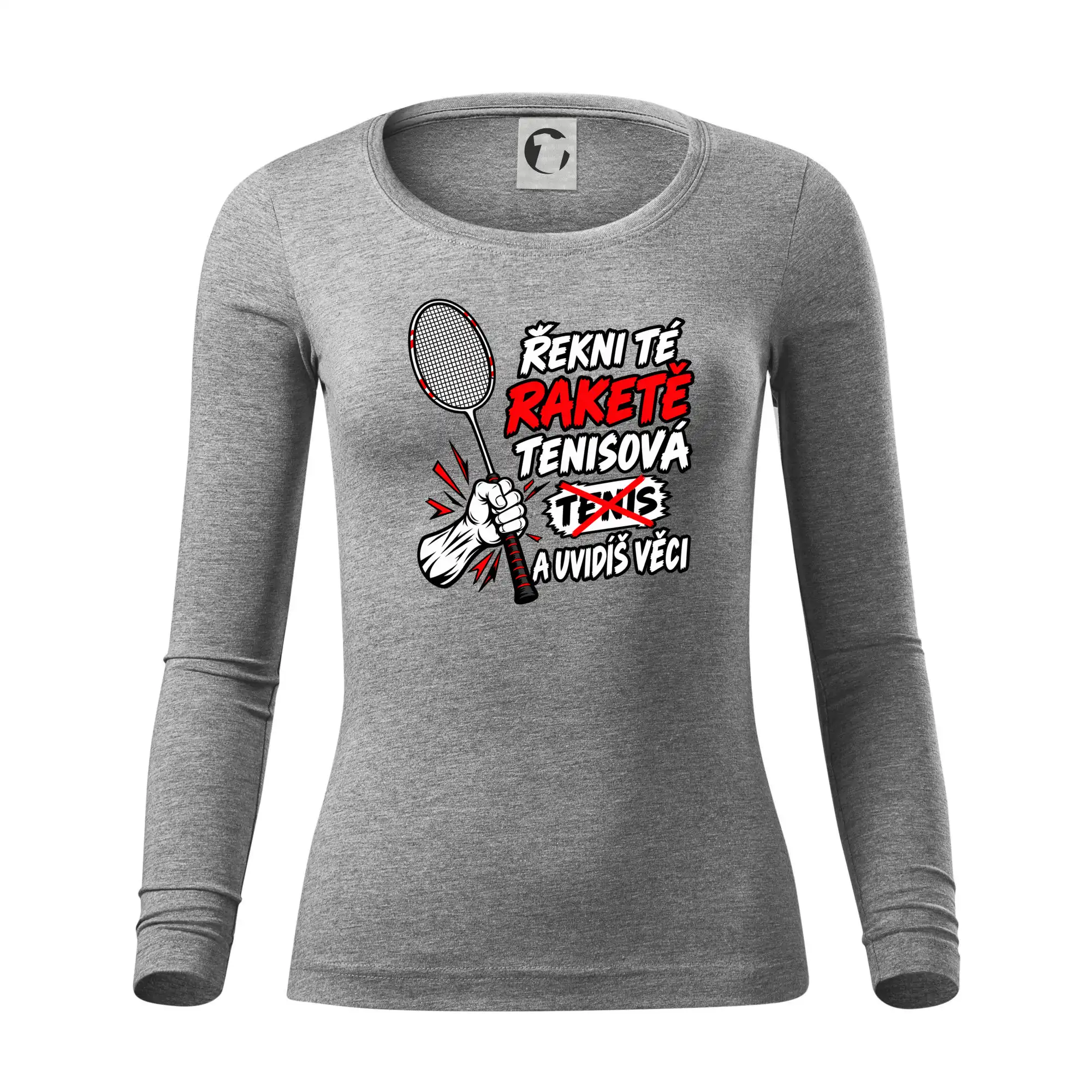 Badmintonová raketa není tenisová