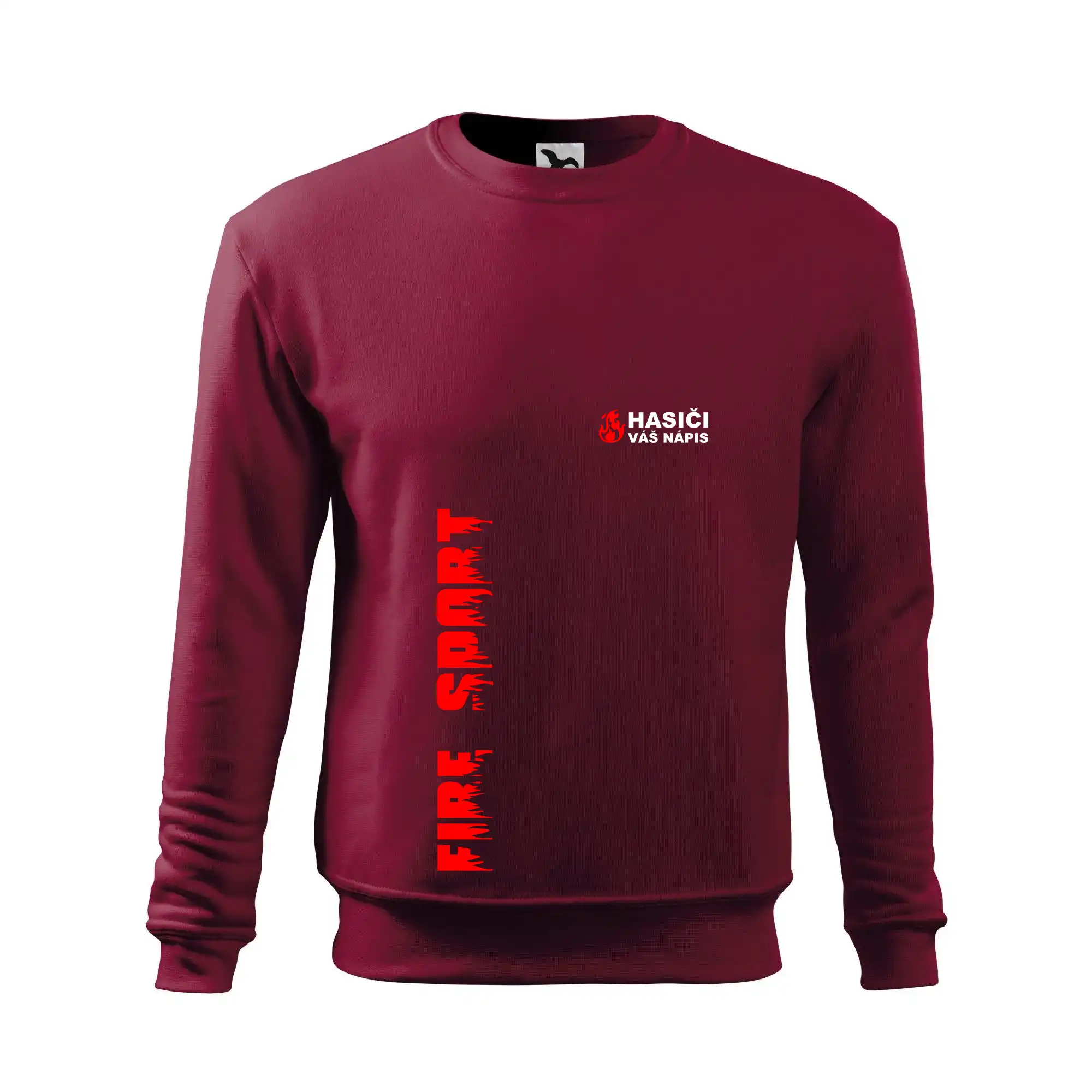 Hasiči (oheň,  Firesport, název sboru - vlastní nápis)