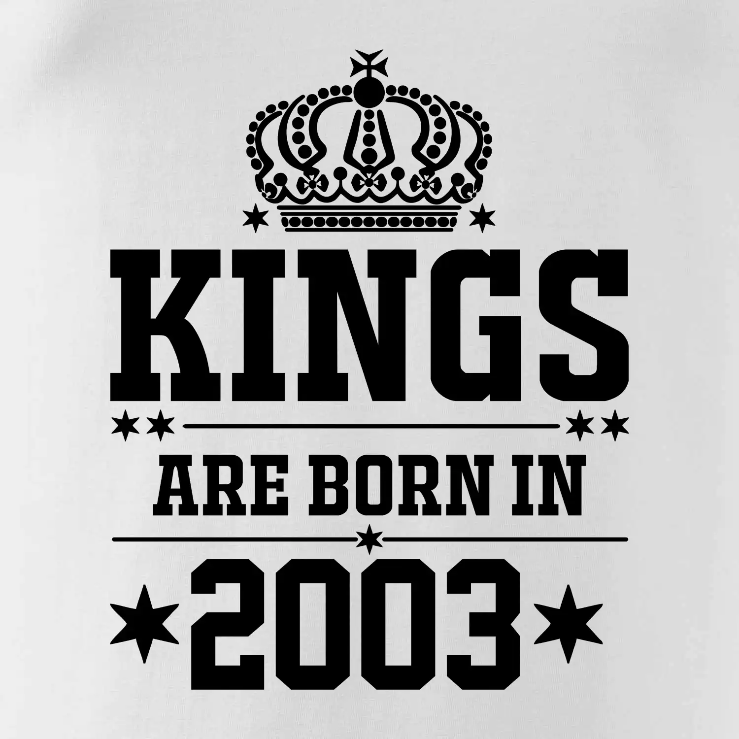 Kings are born in 2003