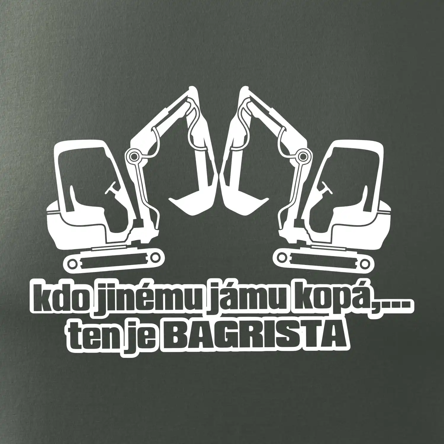 Kdo jinému jámu kopá, ten je bagrista