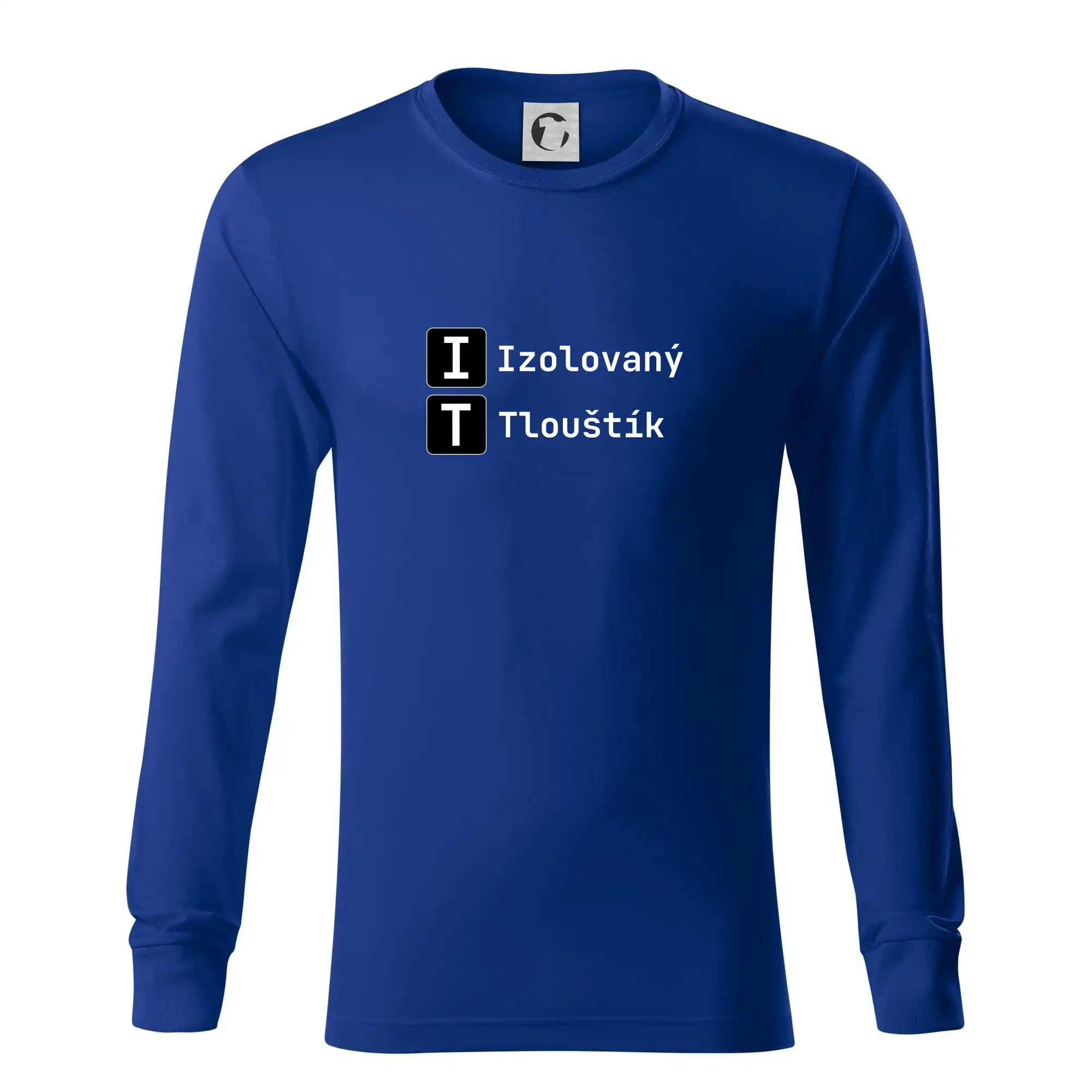 IT Nápis Izolovaný Tlouštík
