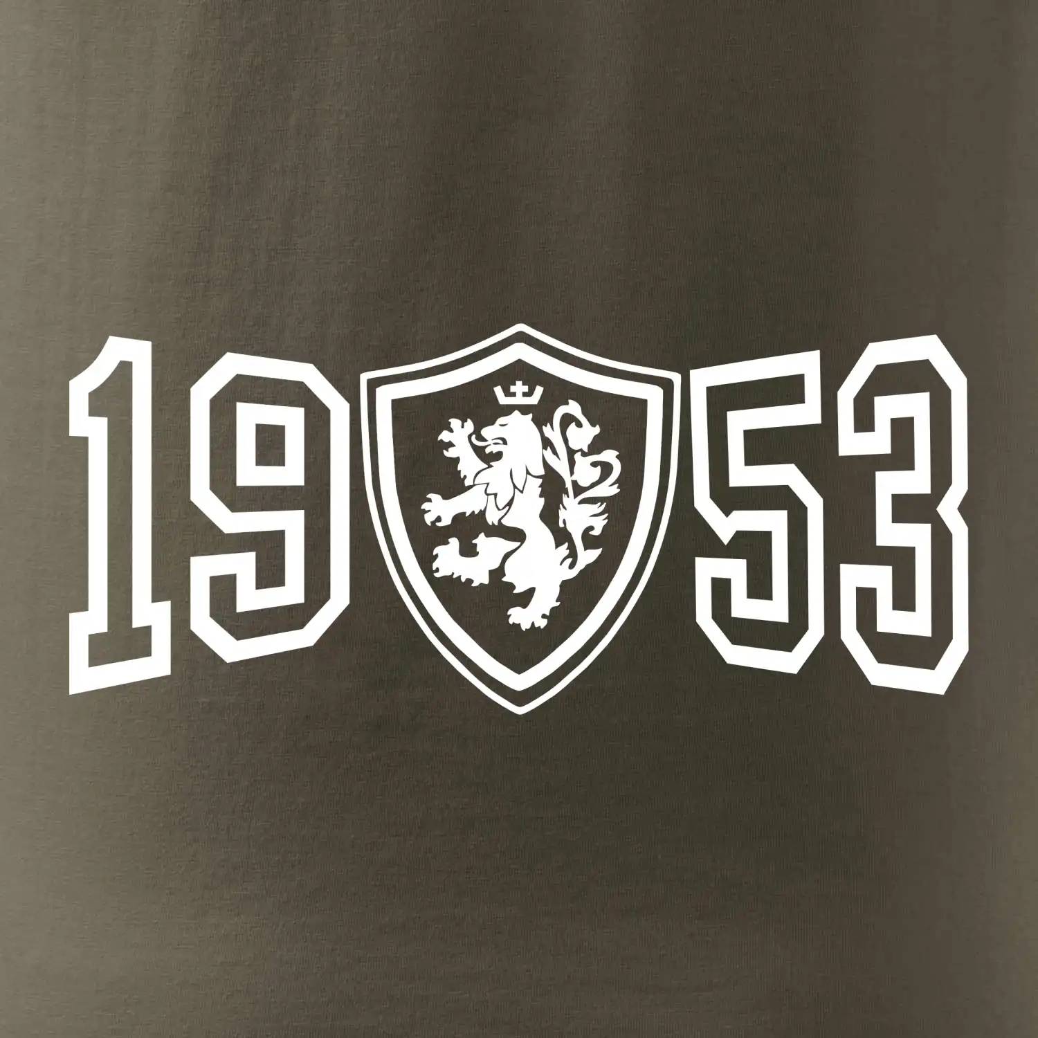 Narozeninový motiv - znak - 1953