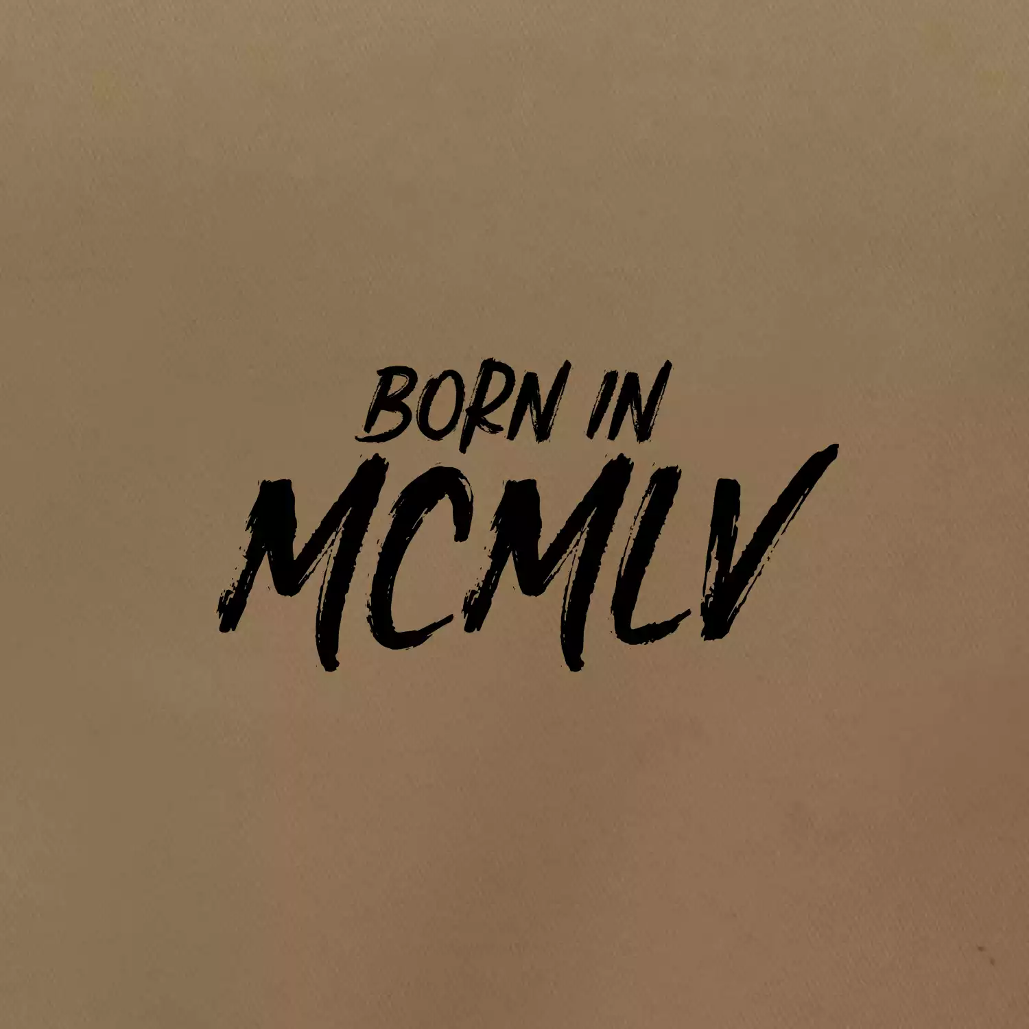 Born in - Římské číslo 1955