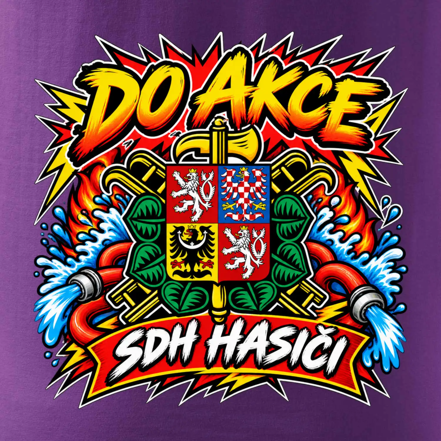 Do akce SDH hasiči
