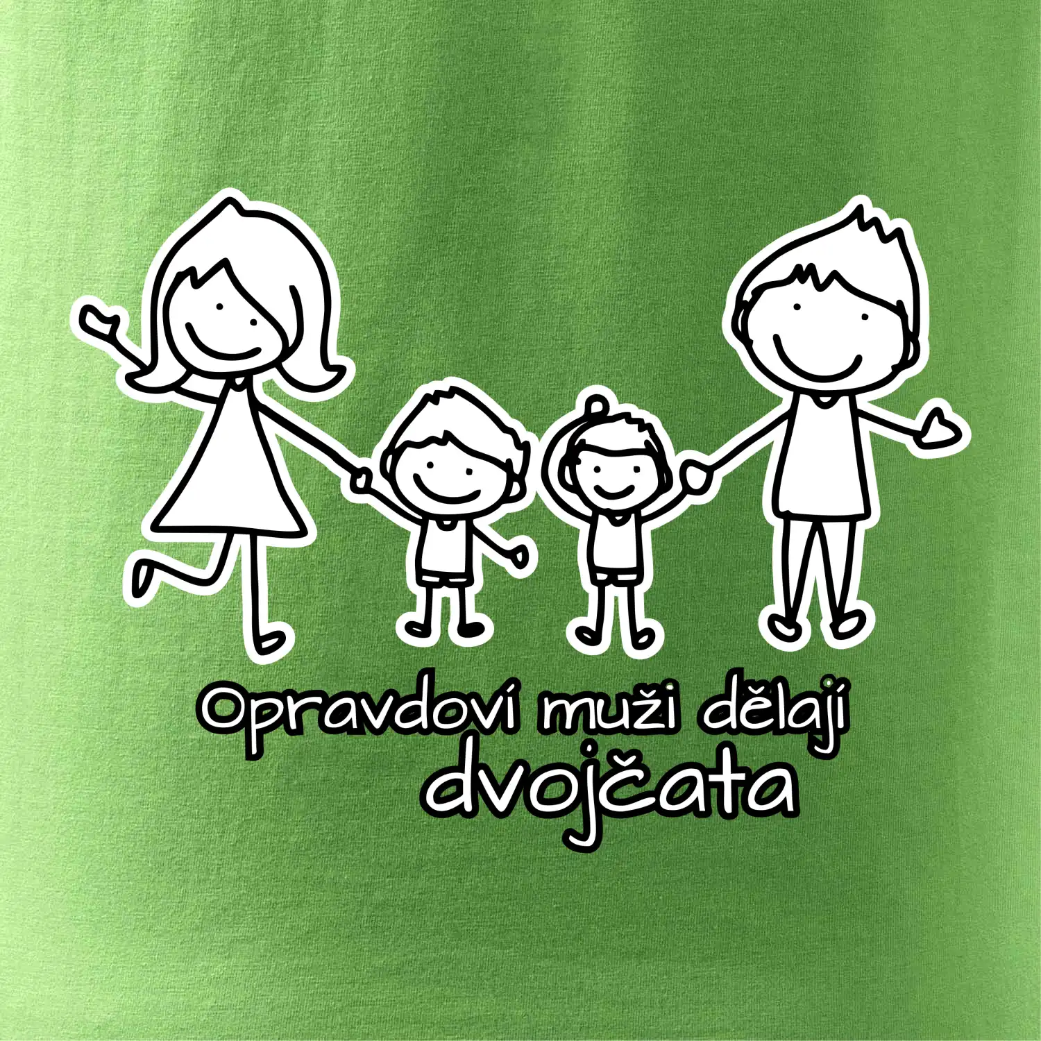 Opravdoví muži dělají dvojčata - kluk kluk
