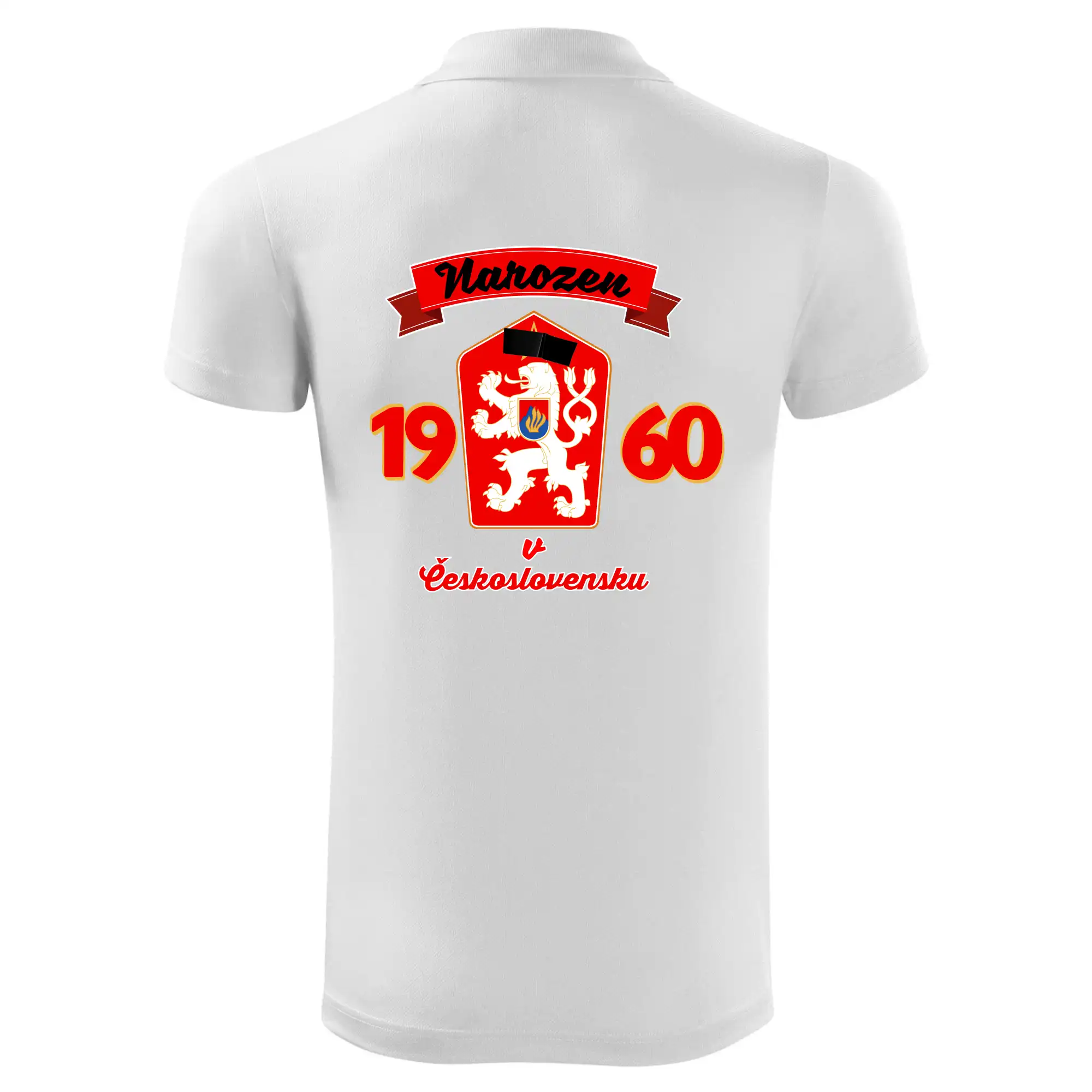 Narozen v Československu - Přelepený znak 1960