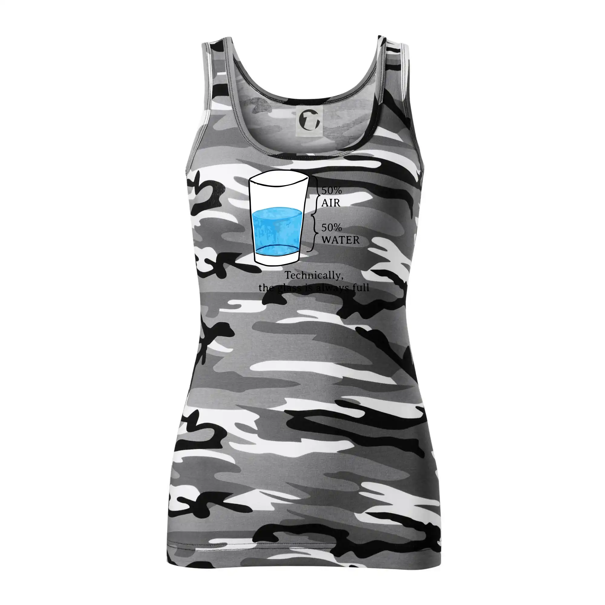 Technically, the glass is always full