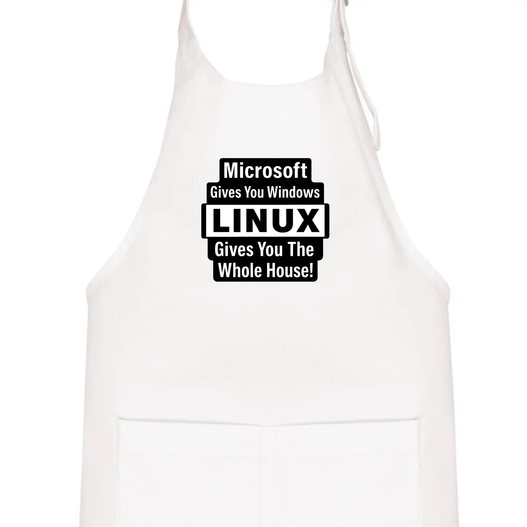 Microsoft Gives You Windows LINUX Gives You The Whole House!