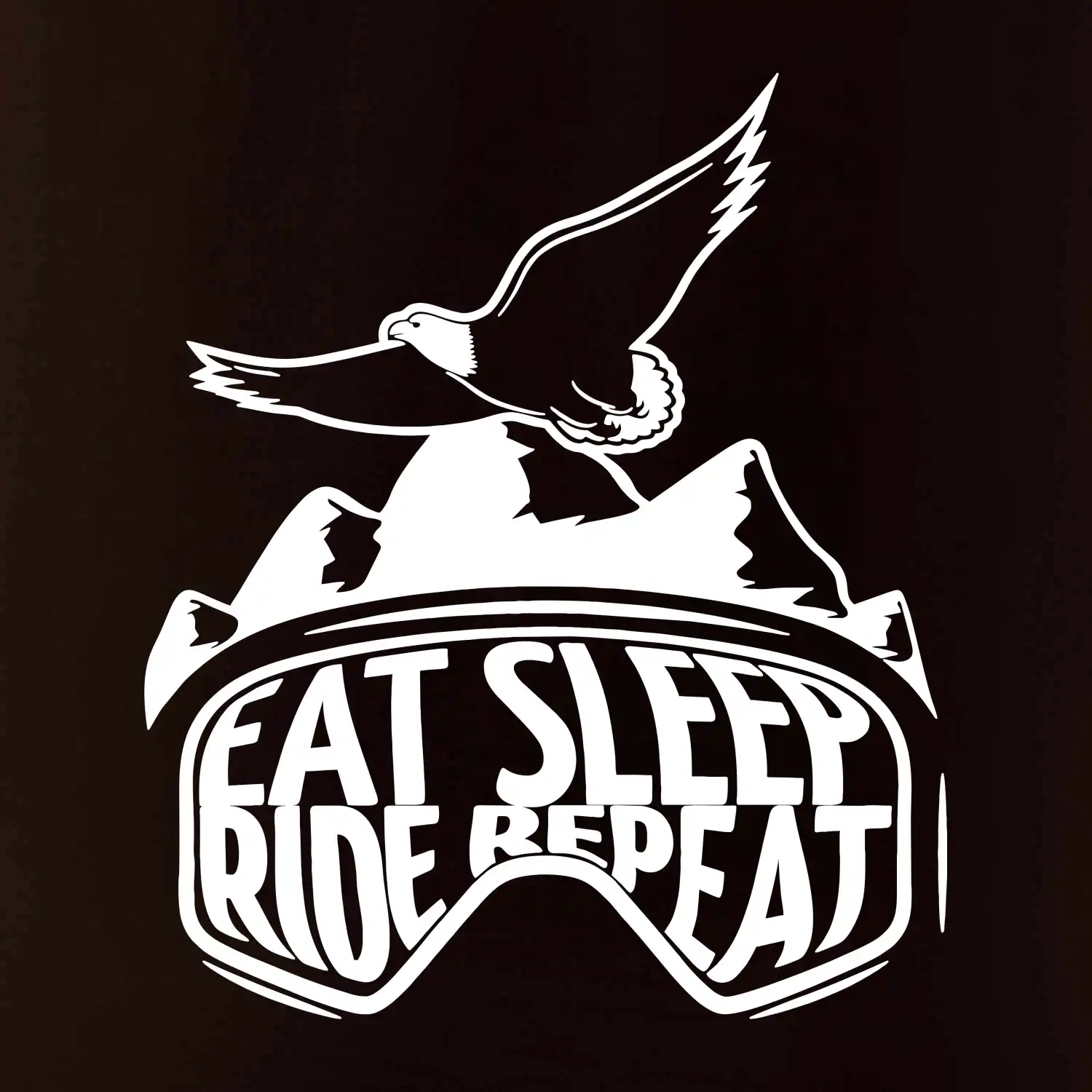 Eat sleep ride repeat - hory