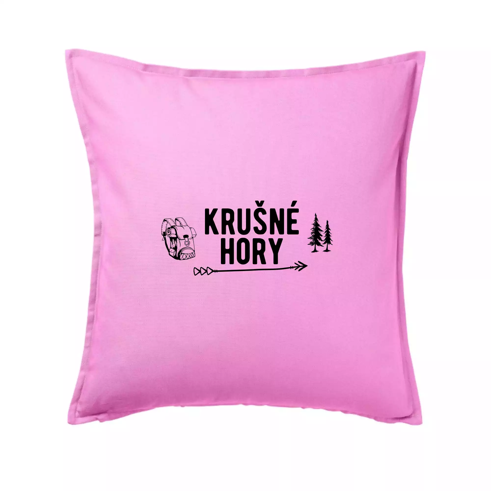 Krušné hory nápis