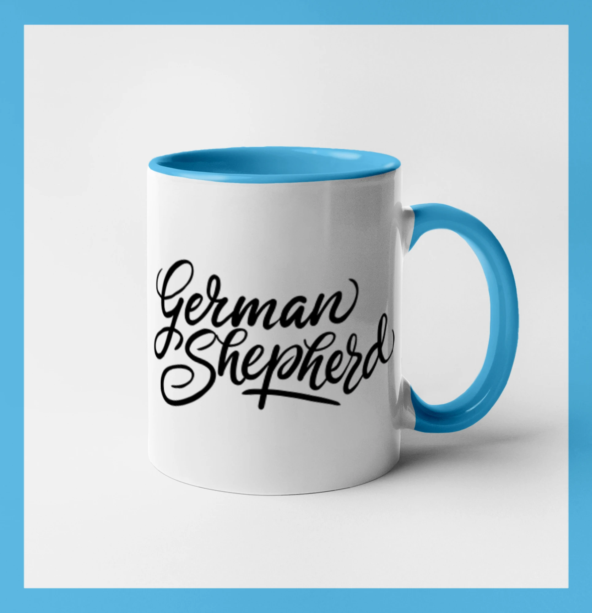 German shepherd - nápis okrasny - nápis okrasný