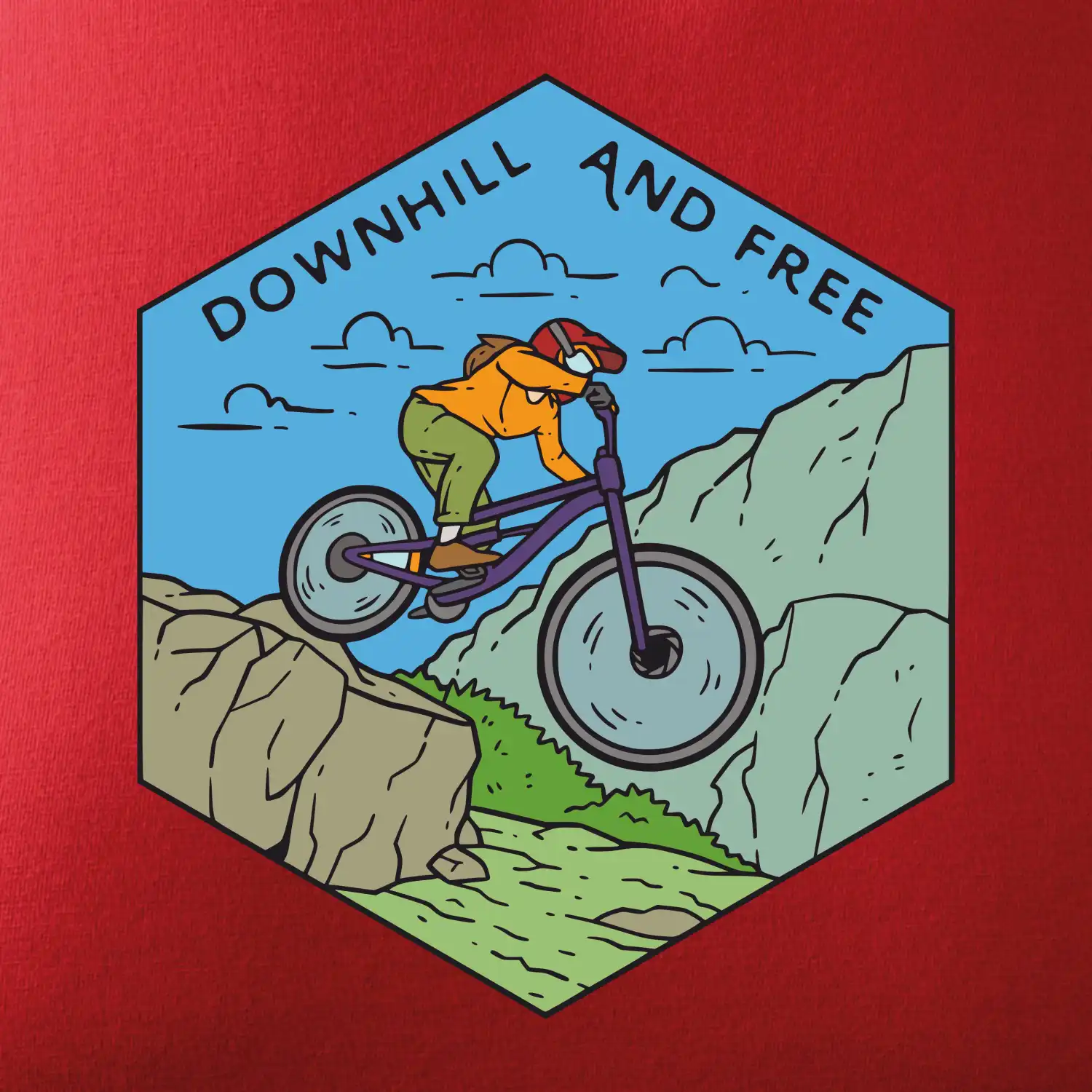 Downhill and free kluk/holka