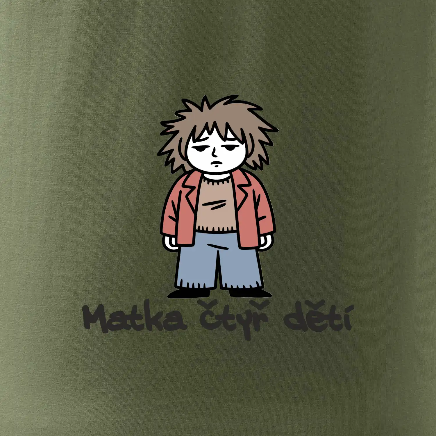 Unavená matka čtyř dětí