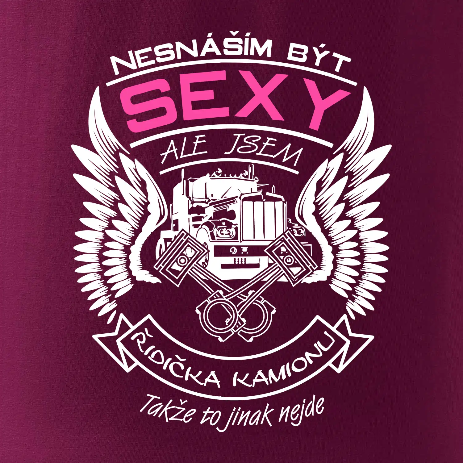 Nesnáším být sexy - řidička kamionu