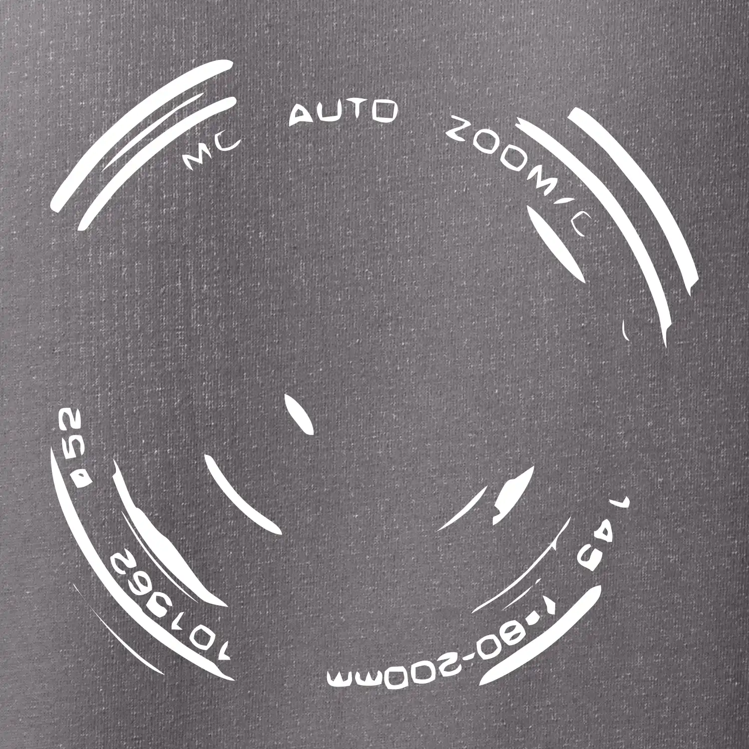 Foto objektiv obtisk