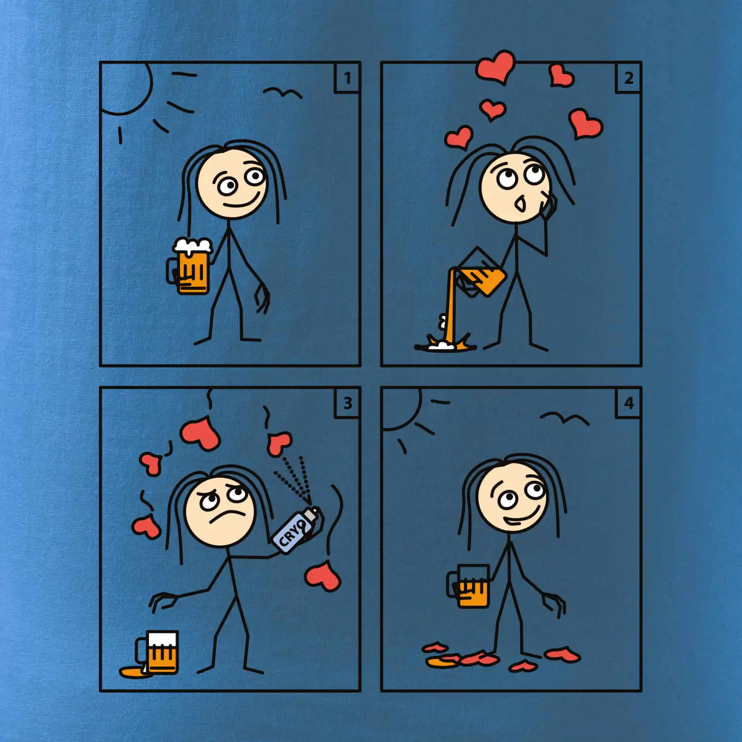 Láska já a pivo (Hana-creative)