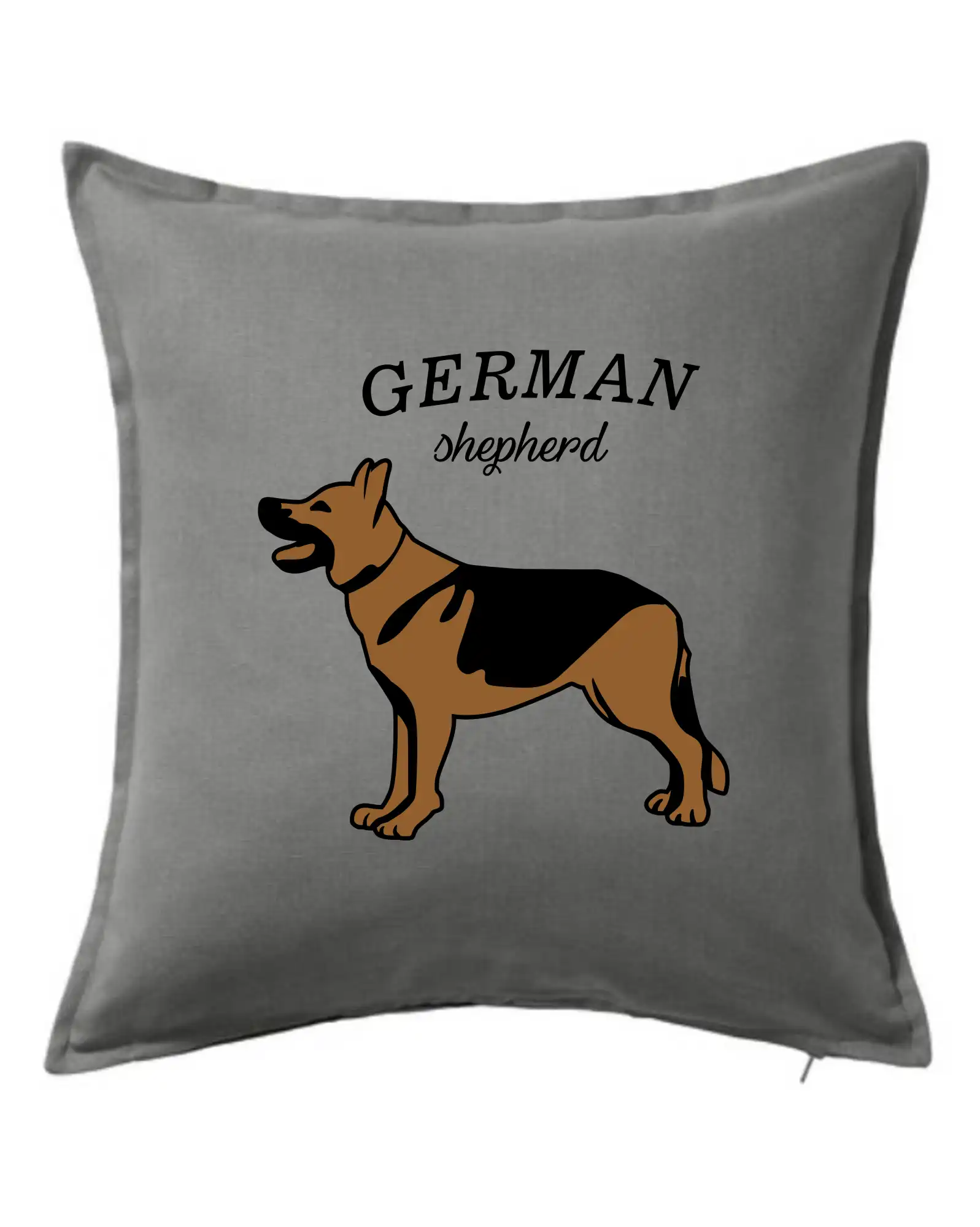 Německý ovčák - hnědý s nápisem