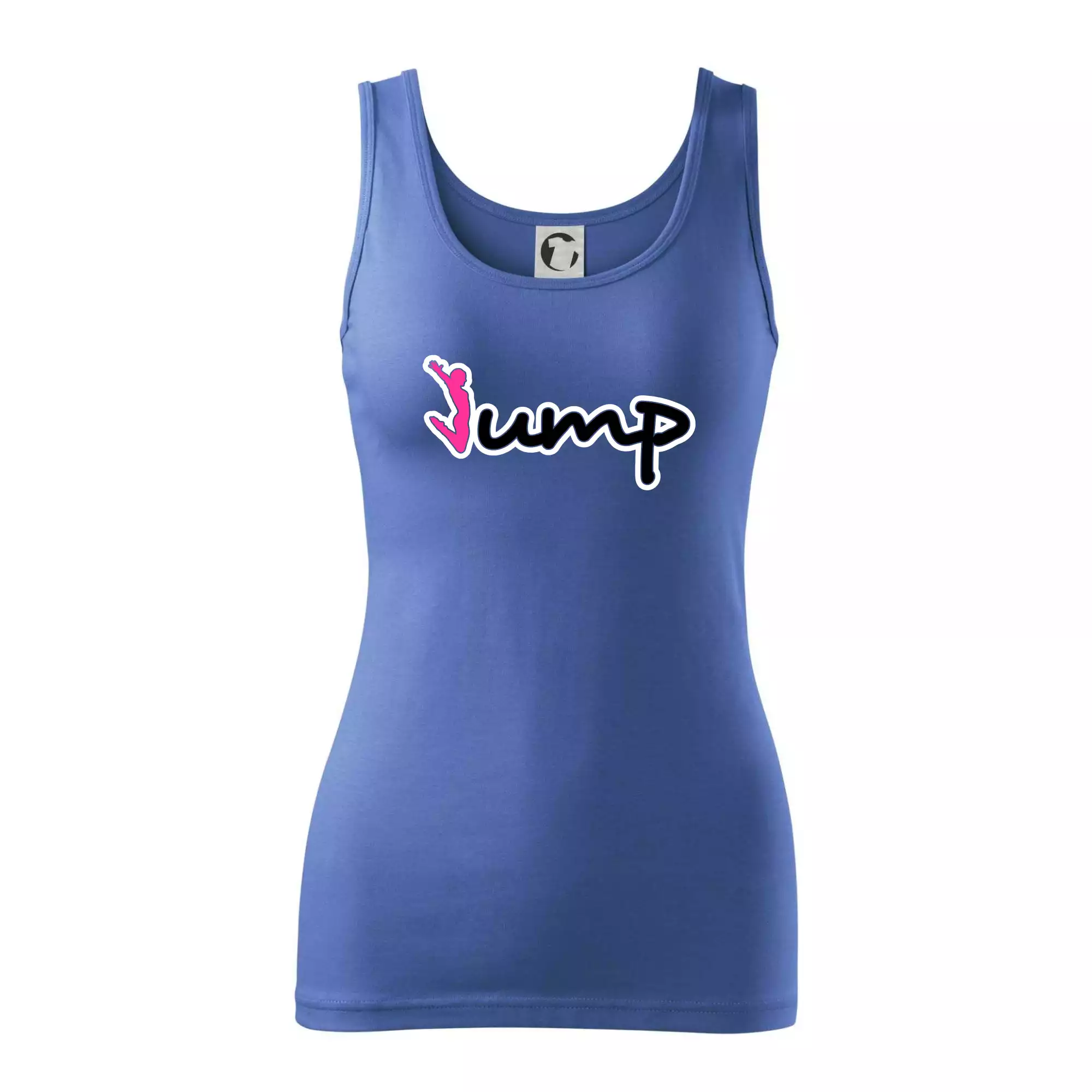 Jump - nápis a panáček