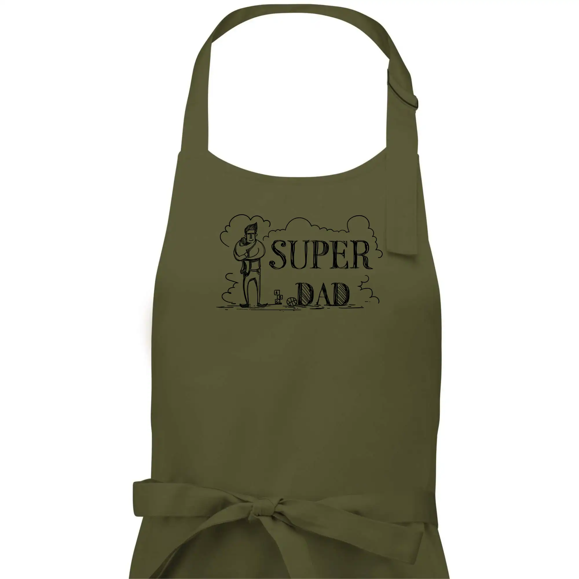 Kreslený nápis super dad