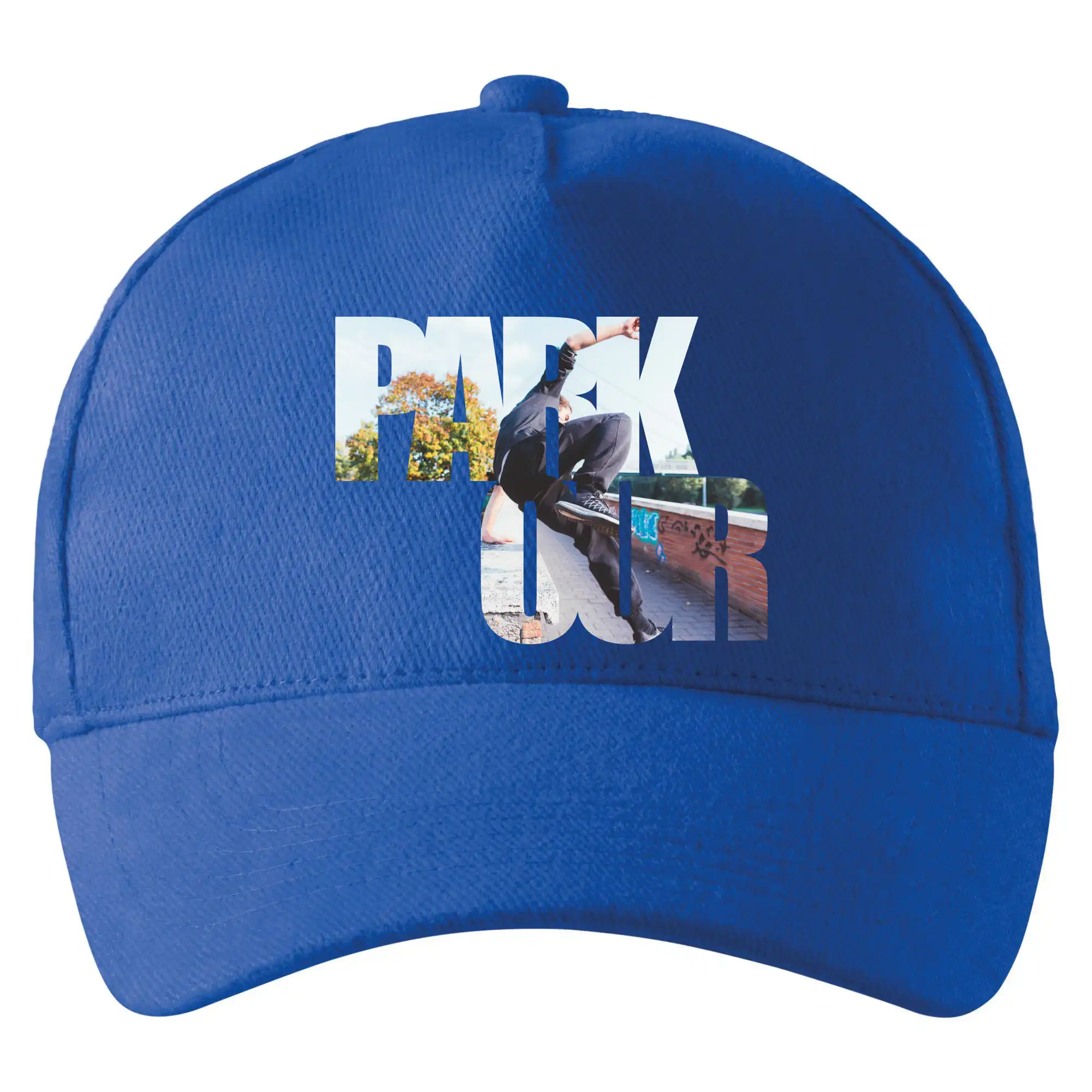 Parkour nápis ve městě