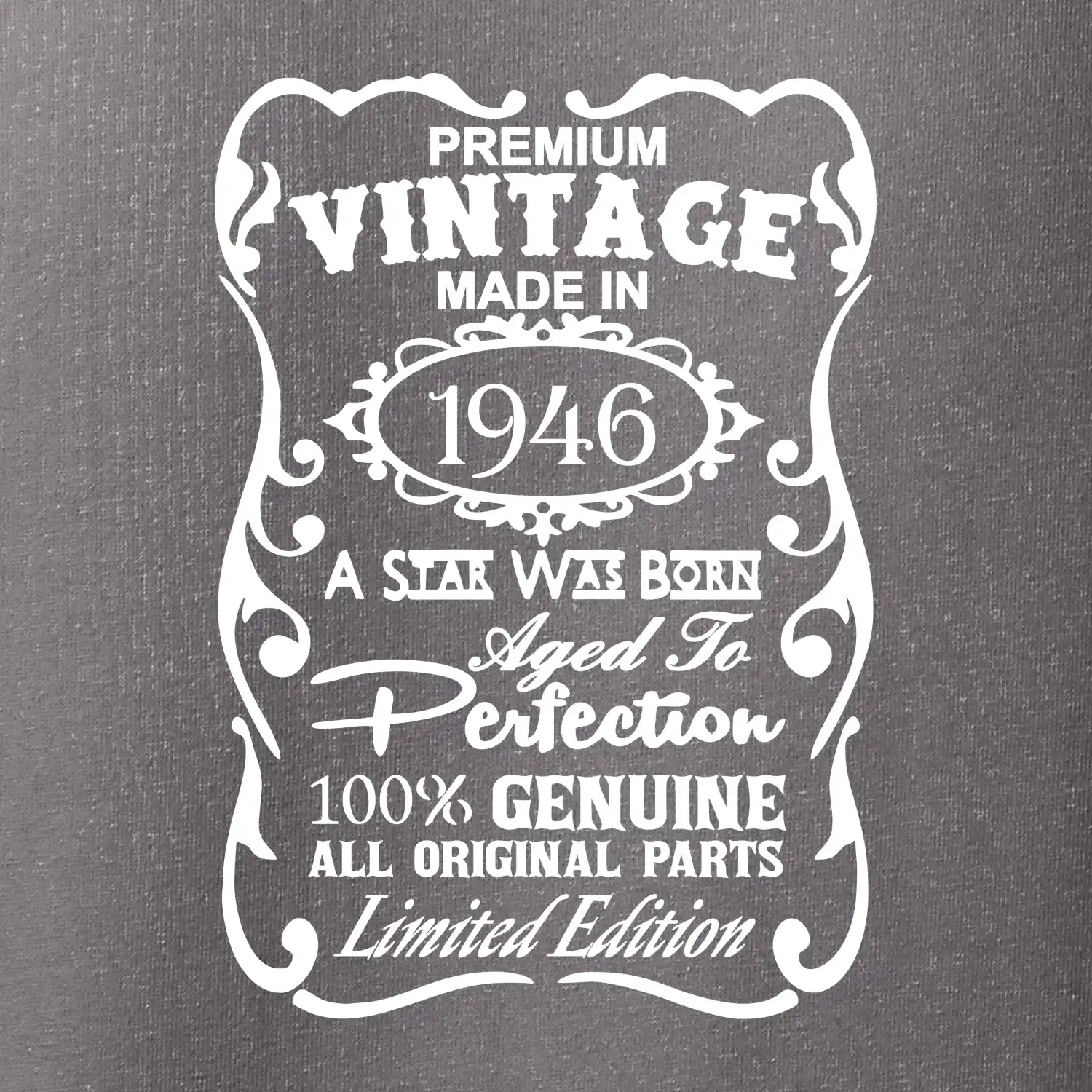 Vintage Etiketa - 1946